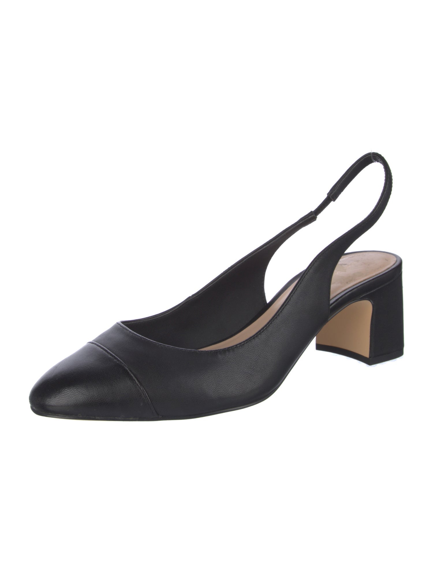 Stuart Weitzman Leather Slingback Pumps