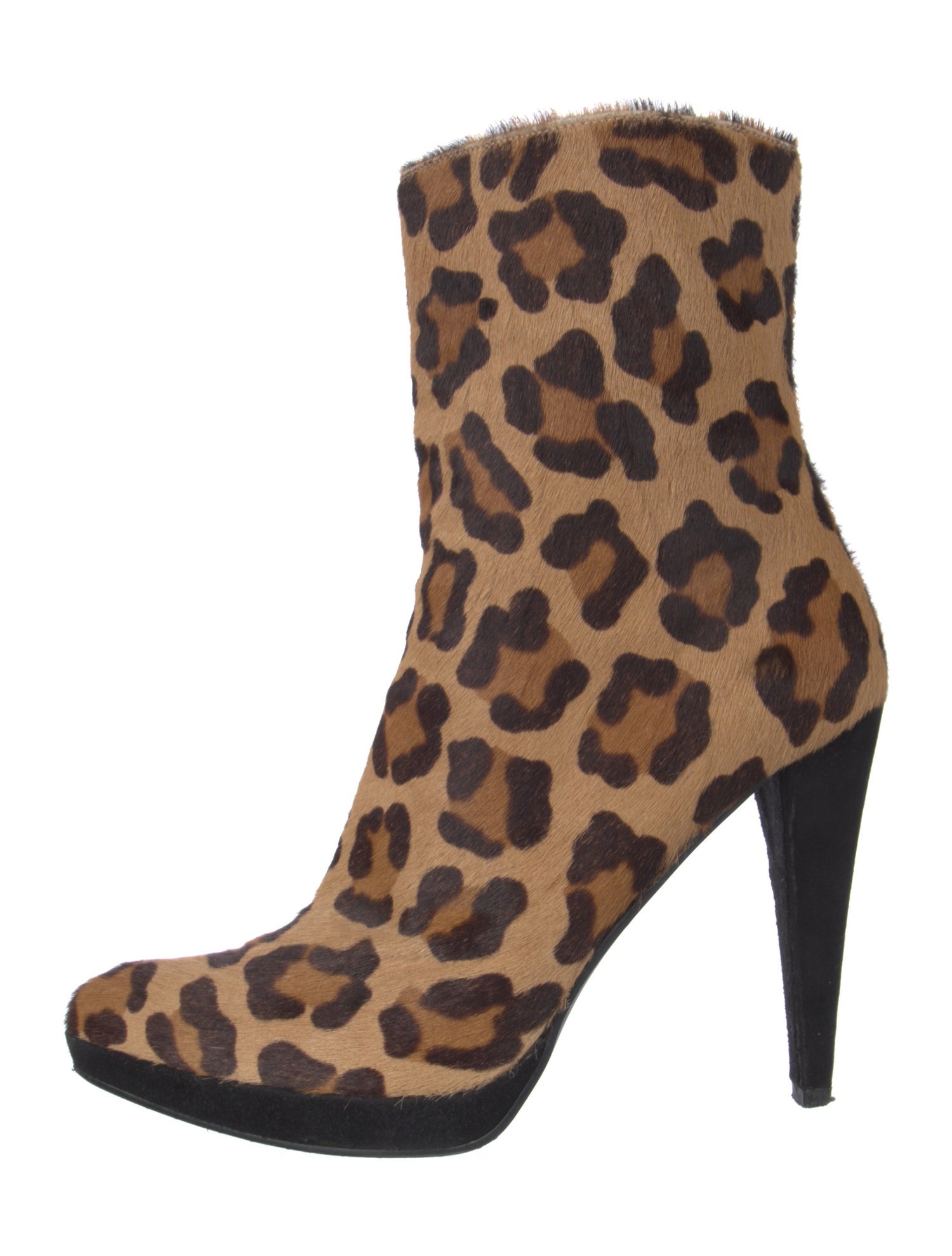 Stuart Weitzman Ponyhair Animal Print Boots