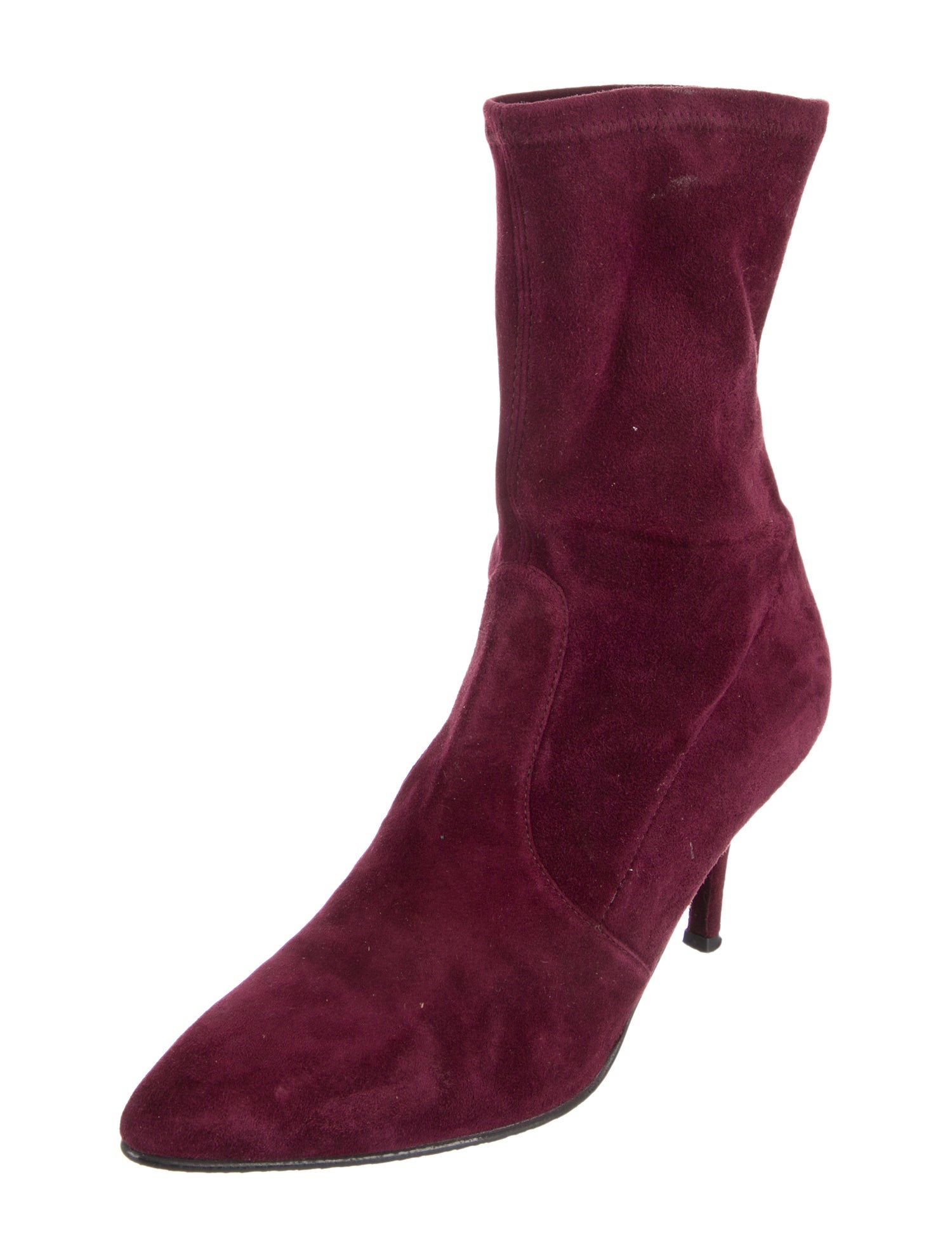 Stuart Weitzman Suede Sock Boots