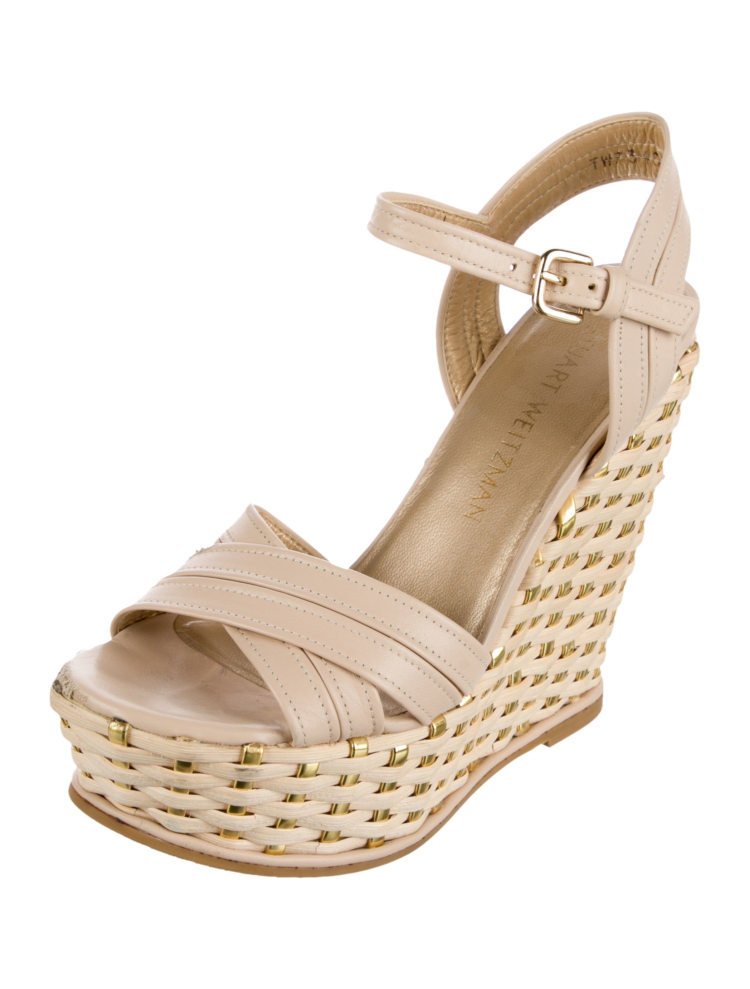 Stuart Weitzman Leather Slingback Pumps