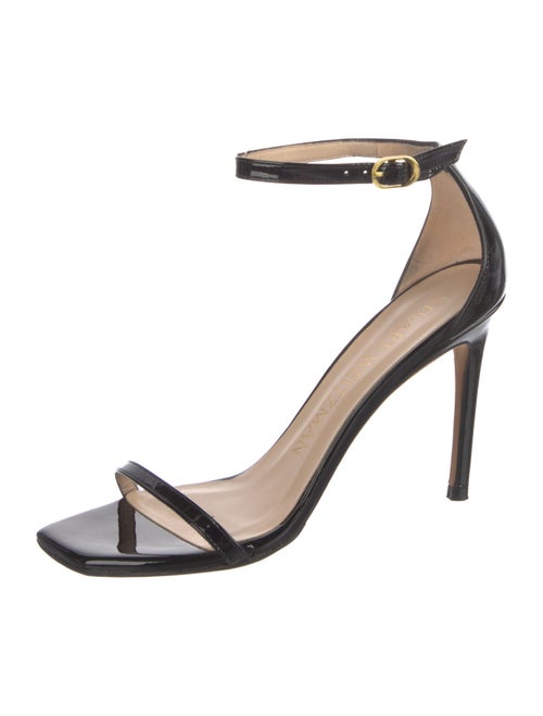 Stuart Weitzman Patent Leather Sandals
