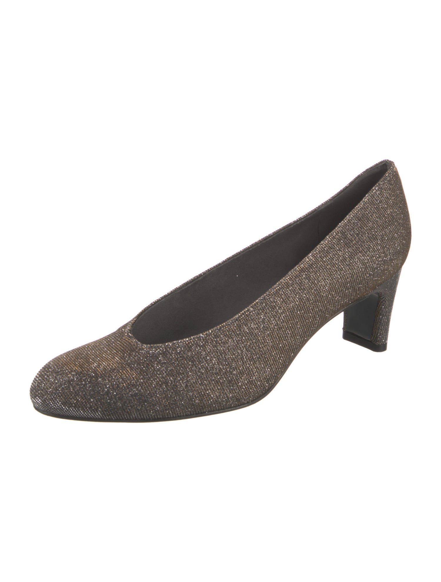 Stuart Weitzman Glitter Glitter Accents Pumps
