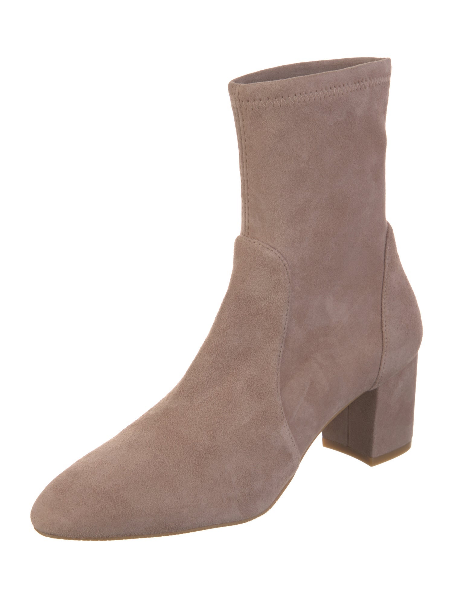 Stuart Weitzman Suede Sock Boots