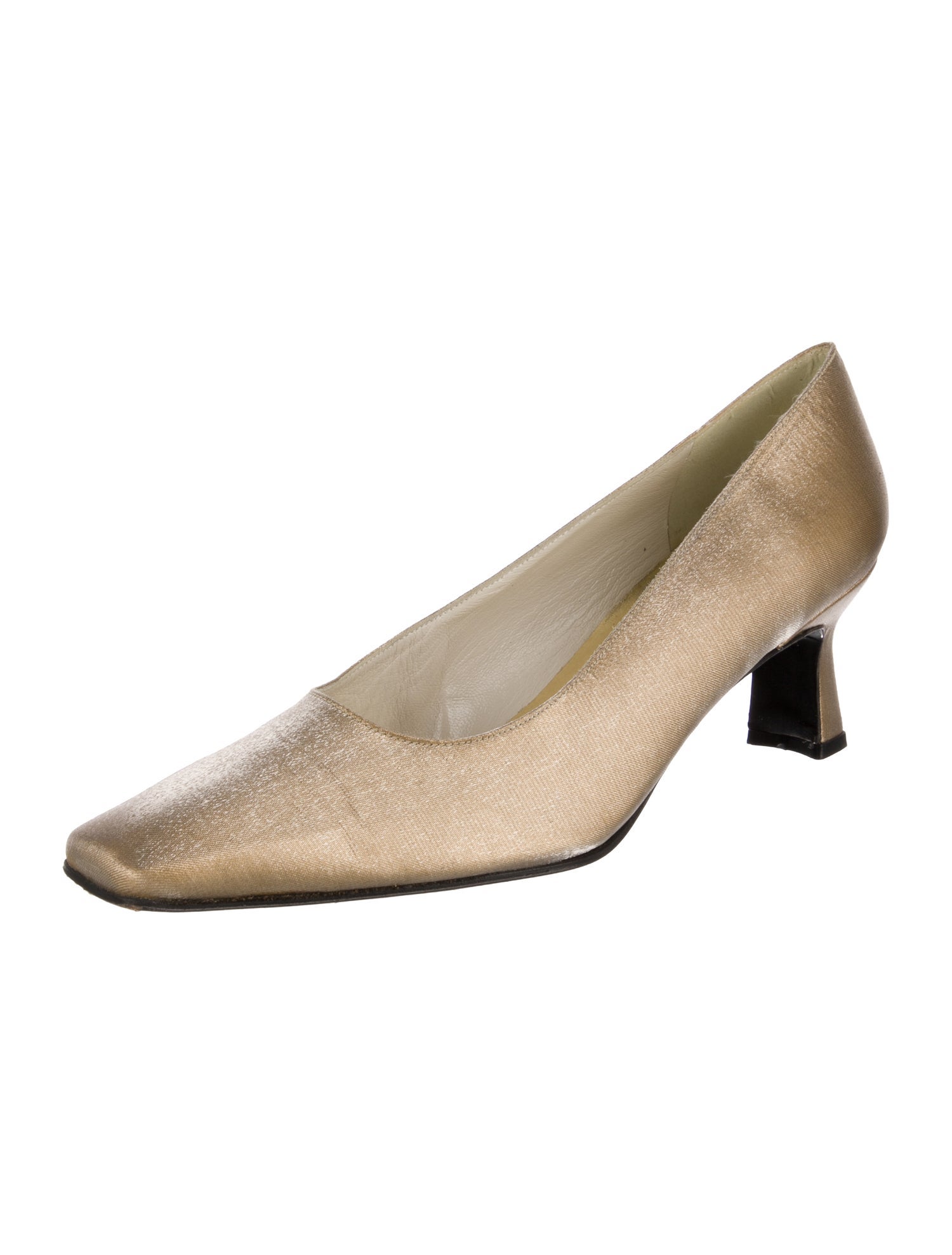 Stuart Weitzman Satin Pumps