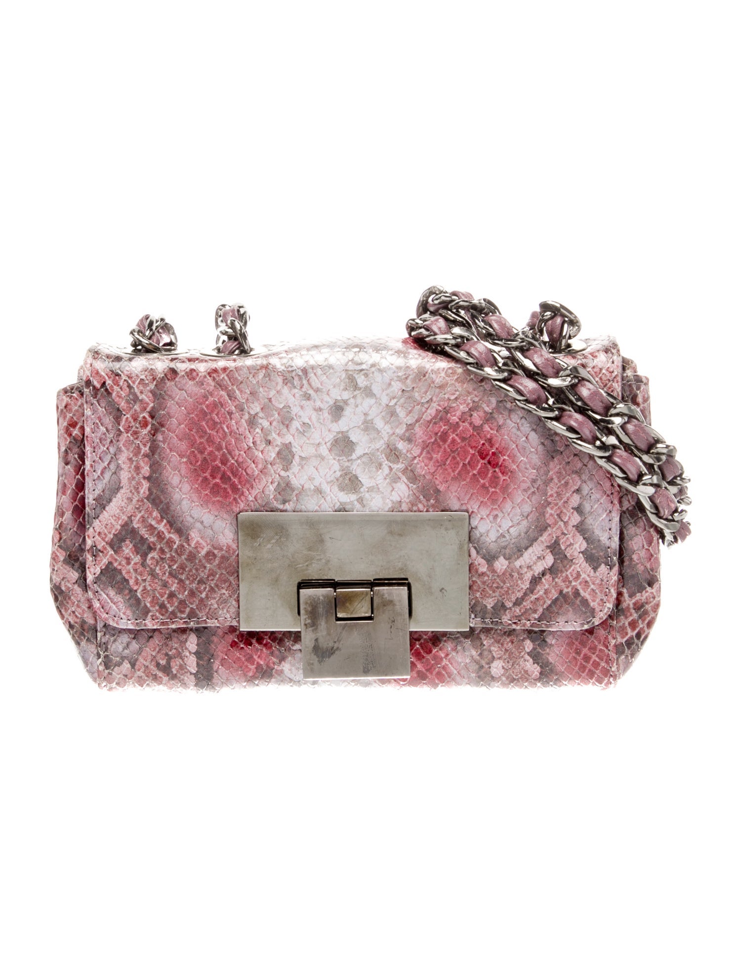 Stuart Weitzman Python Shoulder Bag