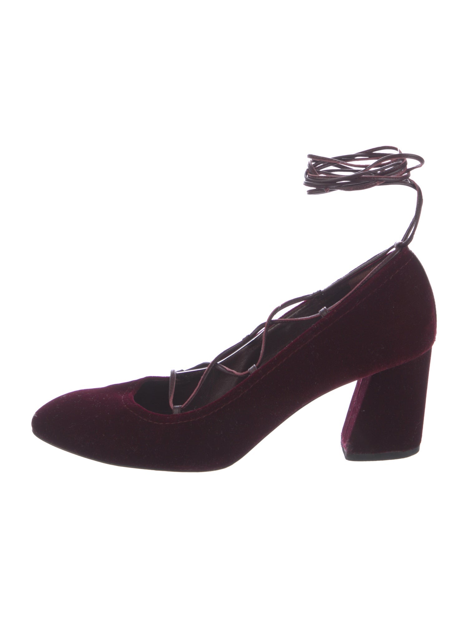 Stuart Weitzman Velvet Pumps