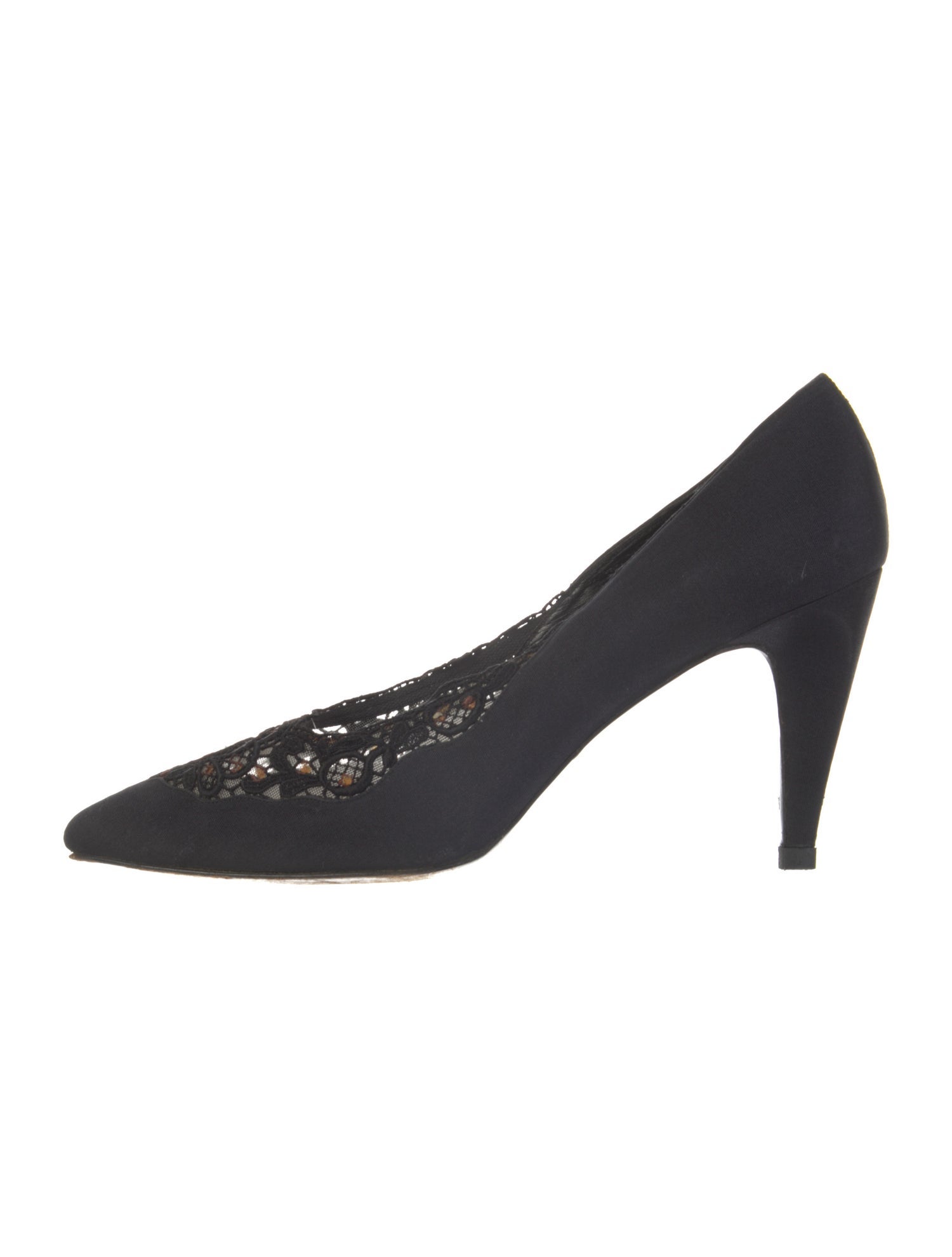 Stuart Weitzman Satin Pumps
