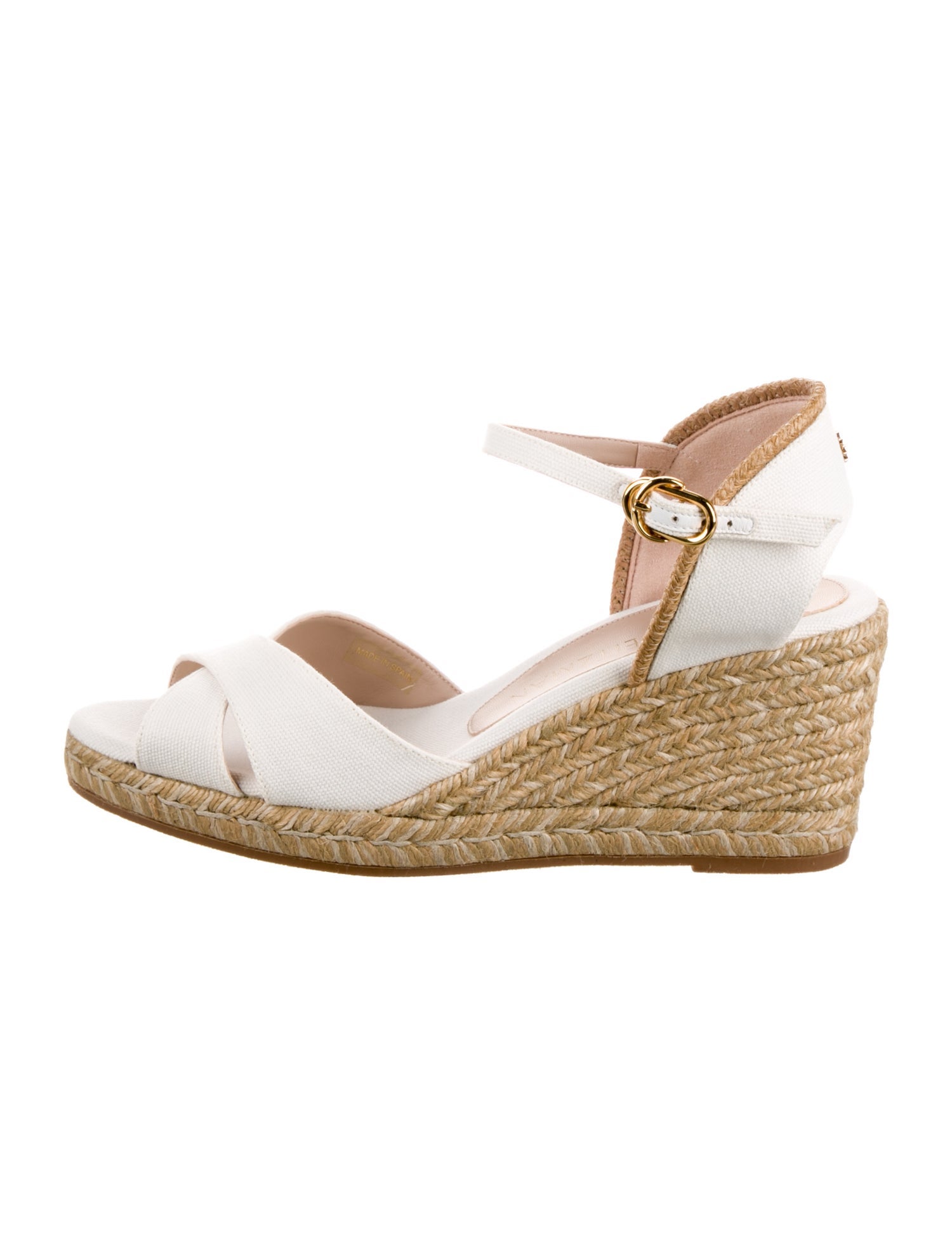 Stuart Weitzman Canvas Espadrilles