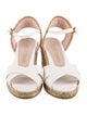 Stuart Weitzman Canvas Espadrilles