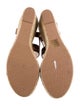 Stuart Weitzman Suede Animal Print Espadrilles