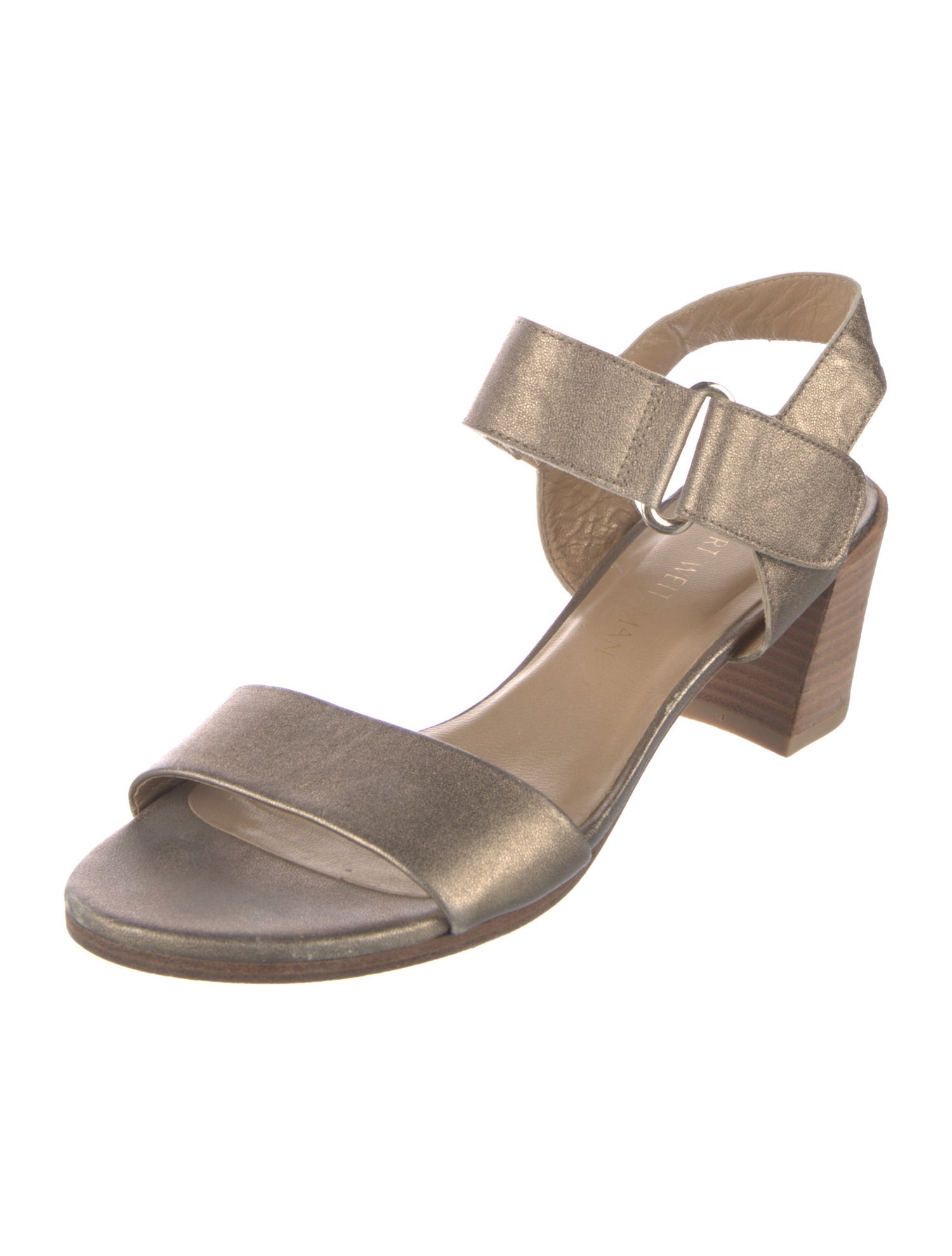 Stuart Weitzman Leather Slingback Sandals