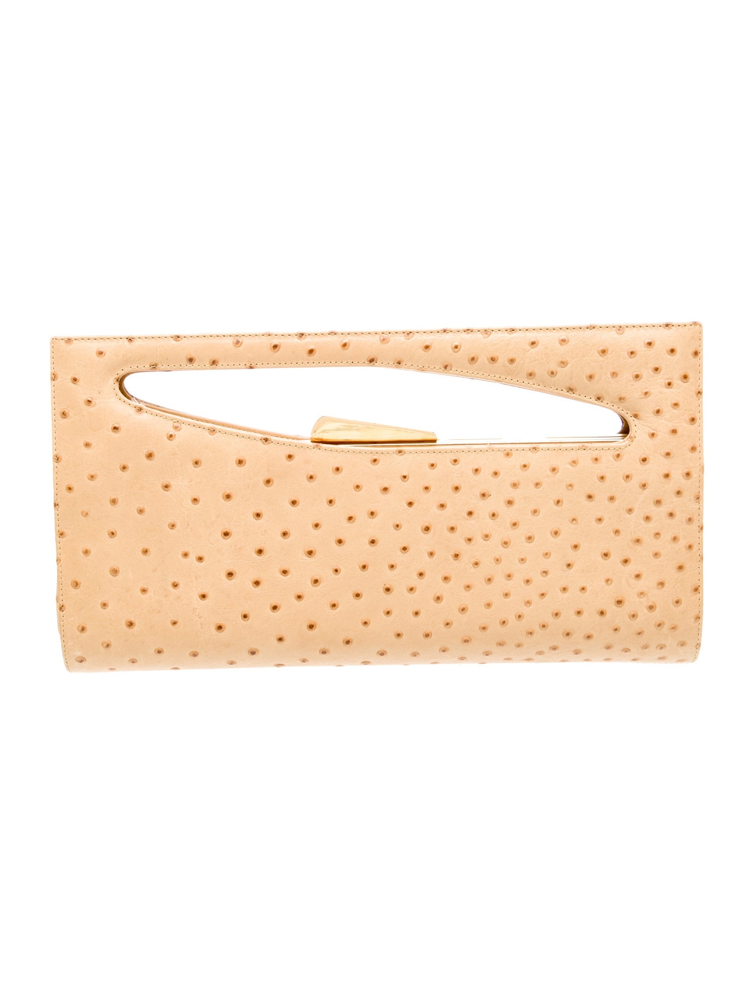 Stuart Weitzman Leather Clutch