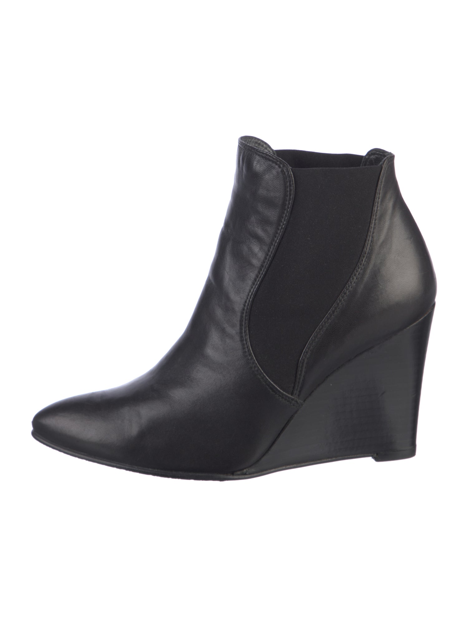 Stuart Weitzman Leather Chelsea Boots