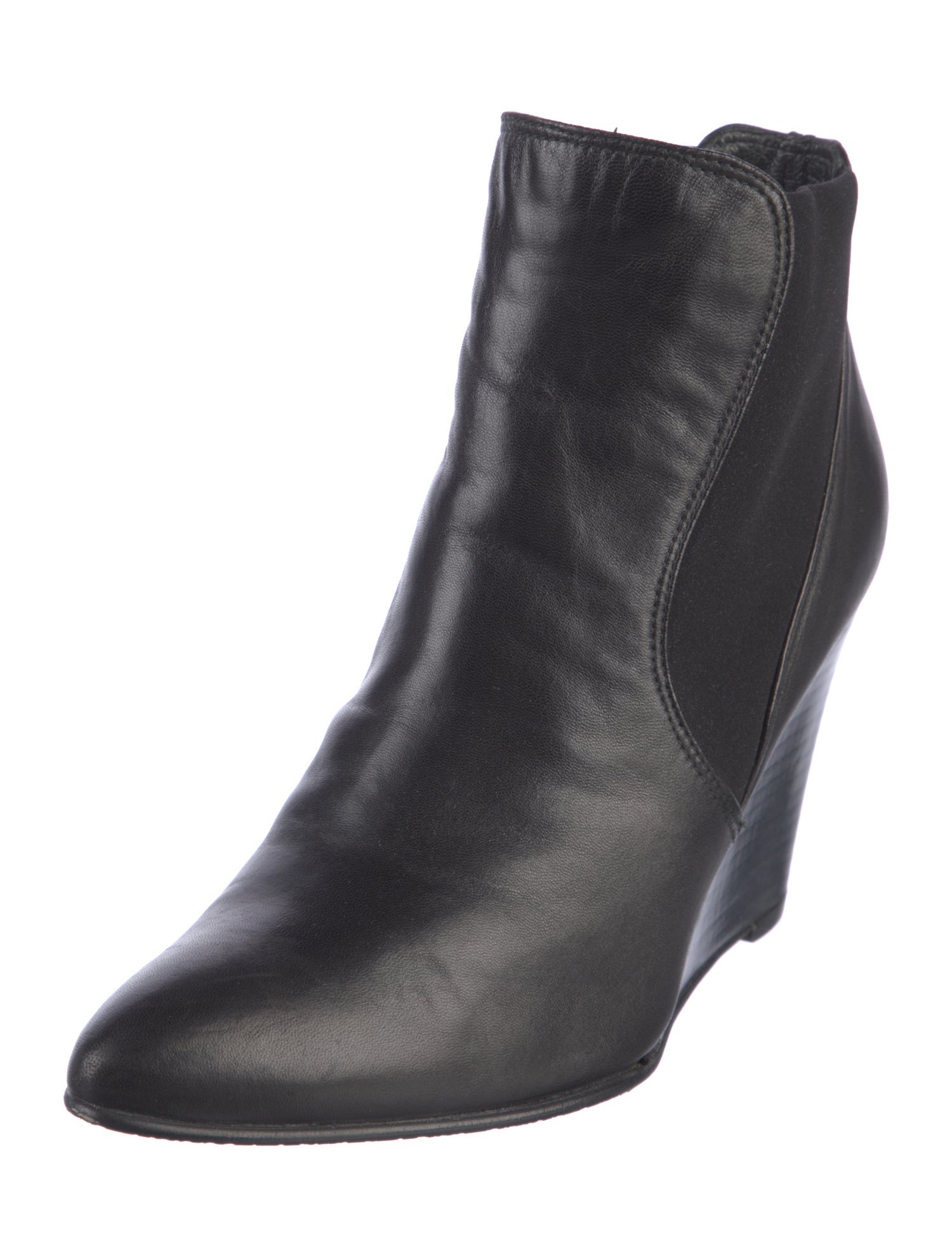 Stuart Weitzman Leather Chelsea Boots