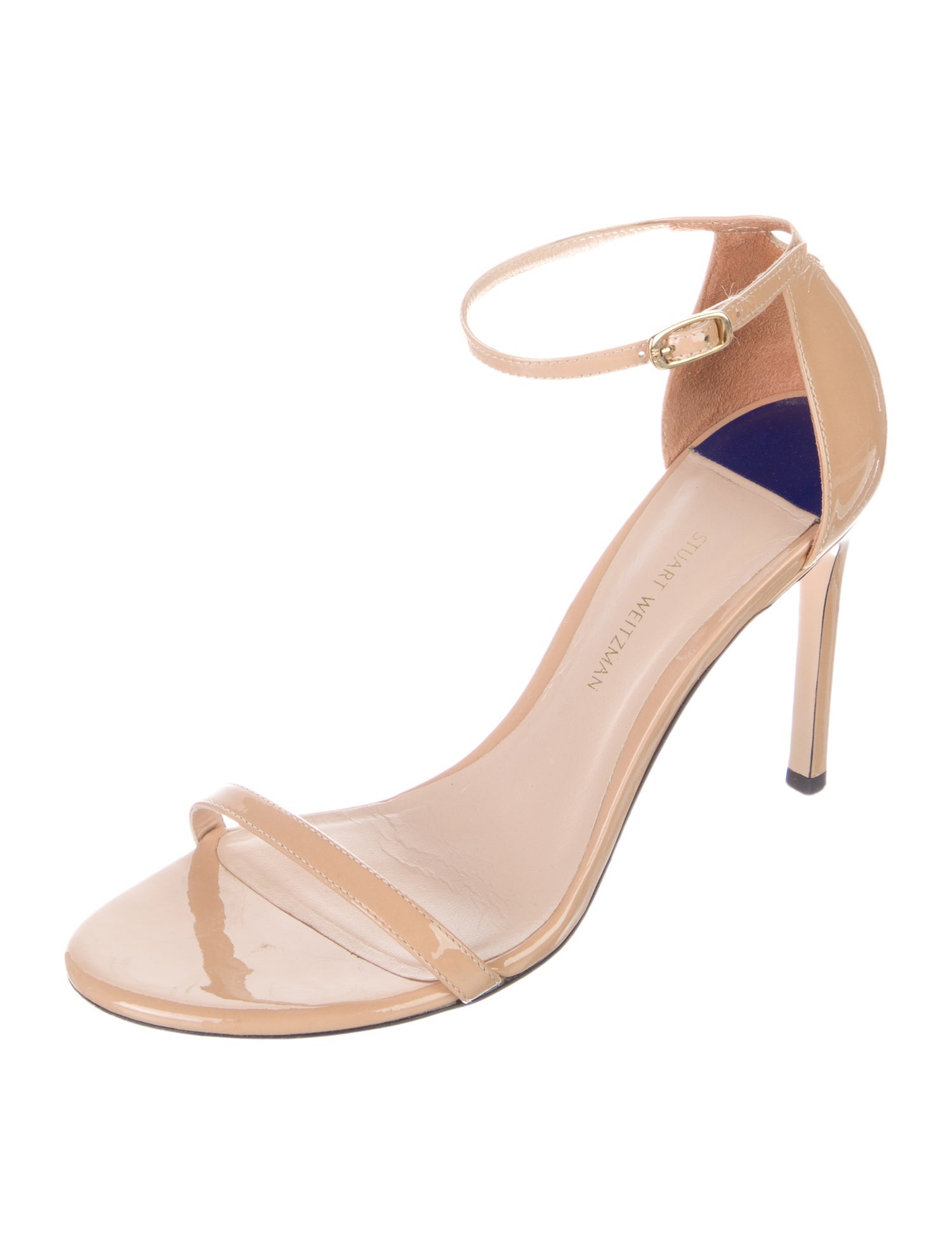 Stuart Weitzman Patent Leather Sandals