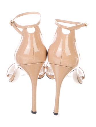Stuart Weitzman Patent Leather Sandals