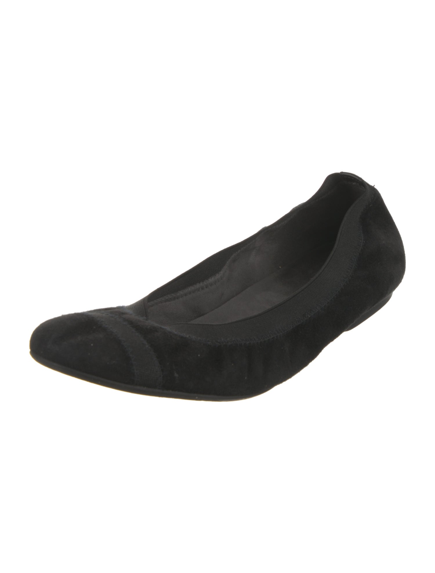 Stuart Weitzman Suede Ballet Flats
