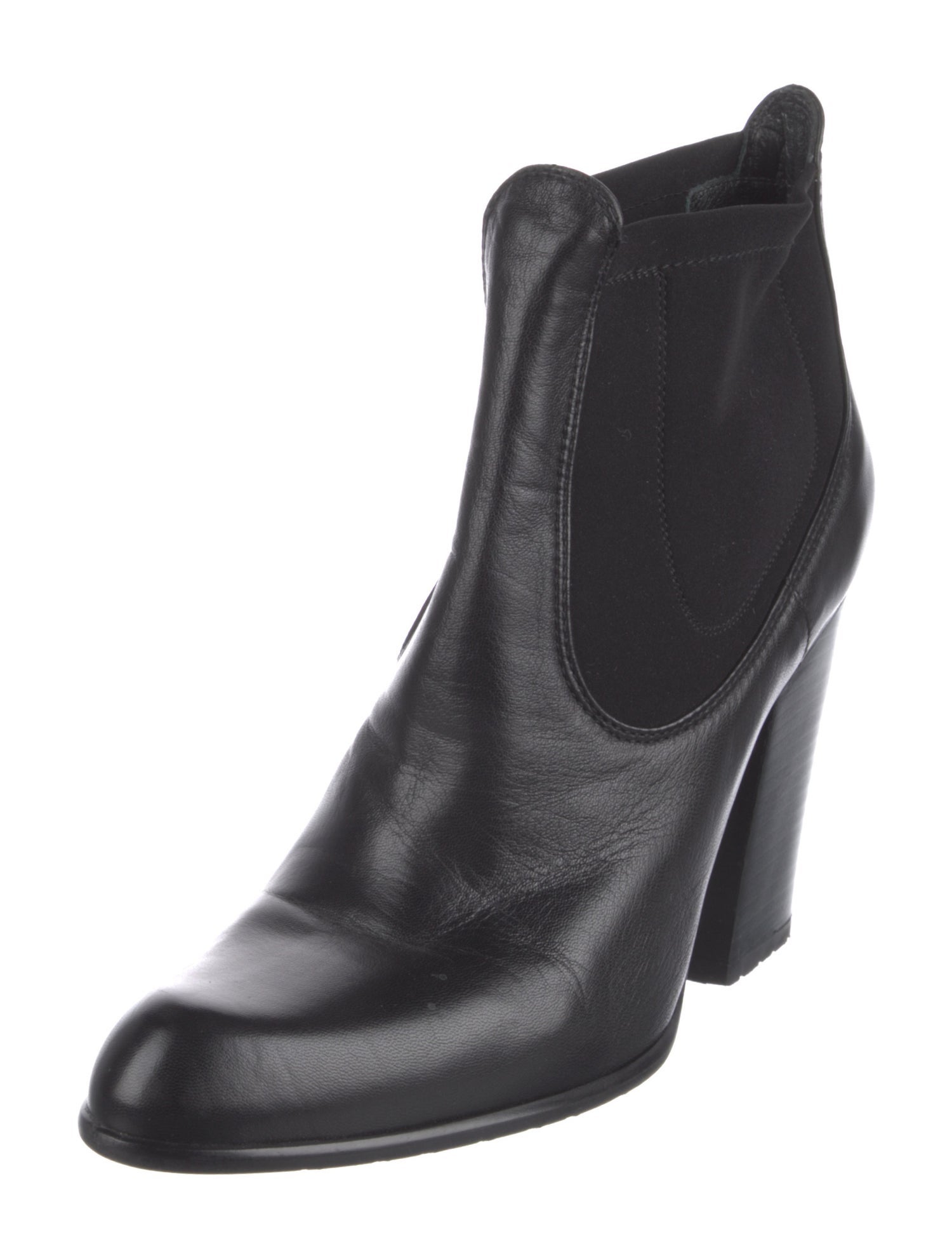 Stuart Weitzman Leather Chelsea Boots
