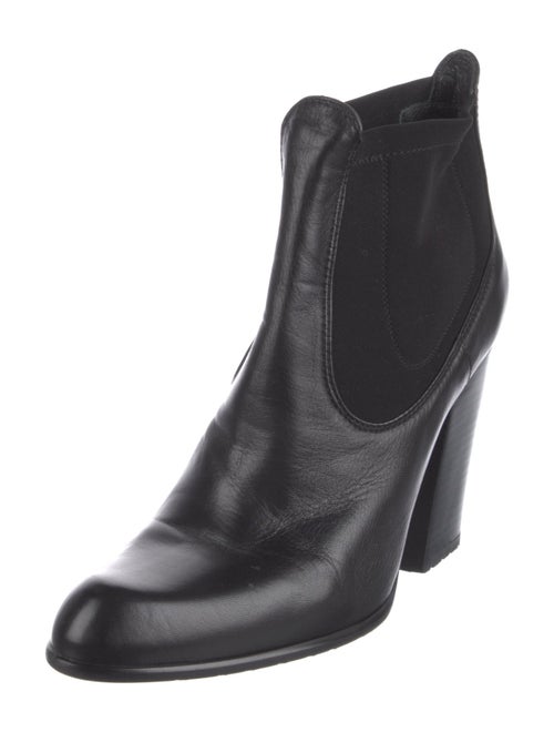 Stuart Weitzman Leather Chelsea Boots