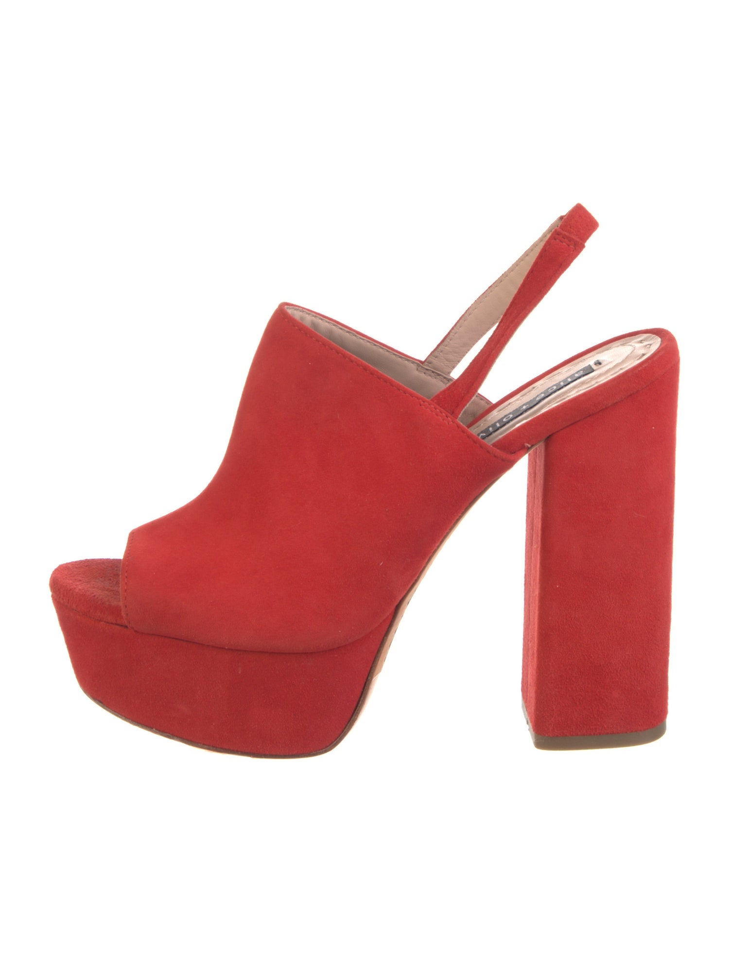 Stuart Weitzman Suede Slingback Sandals