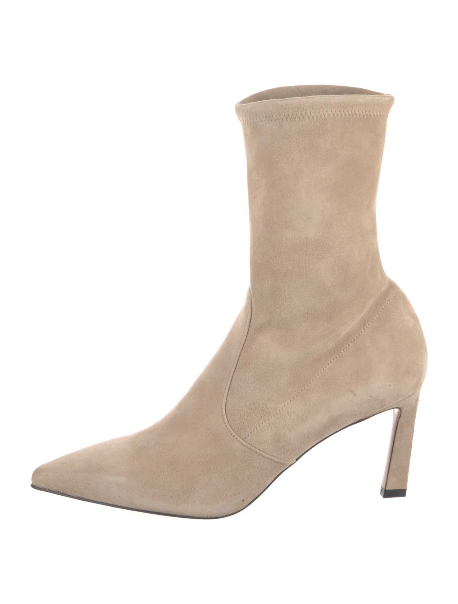 Stuart Weitzman Suede Sock Boots