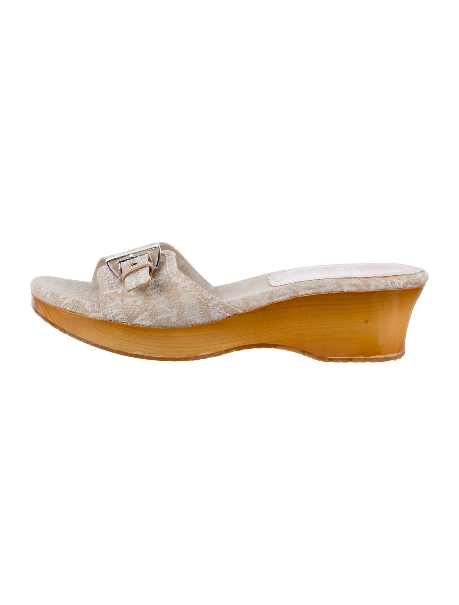 Stuart Weitzman Canvas Slides