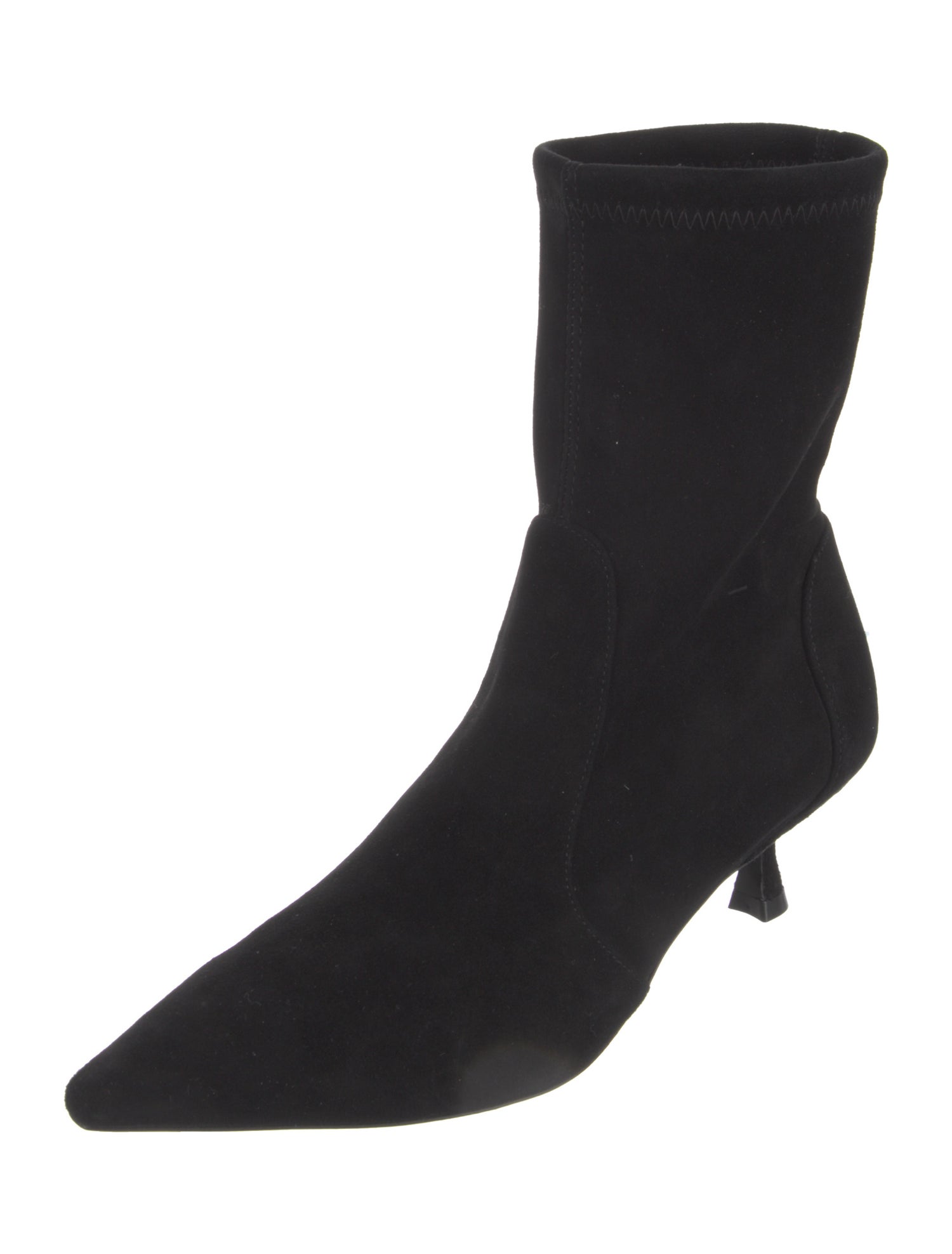 Stuart Weitzman Suede Sock Boots