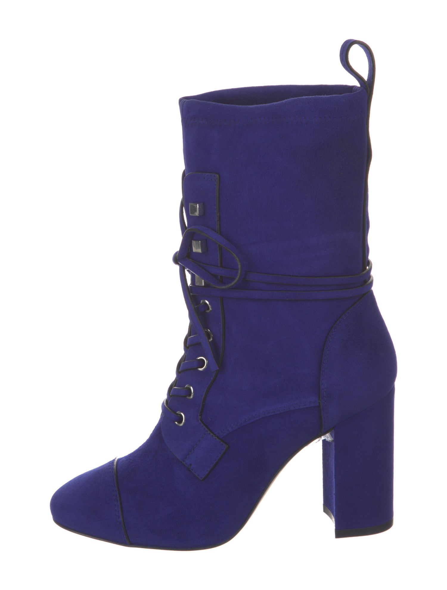 Stuart Weitzman Suede Lace-Up Boots w/ Tags