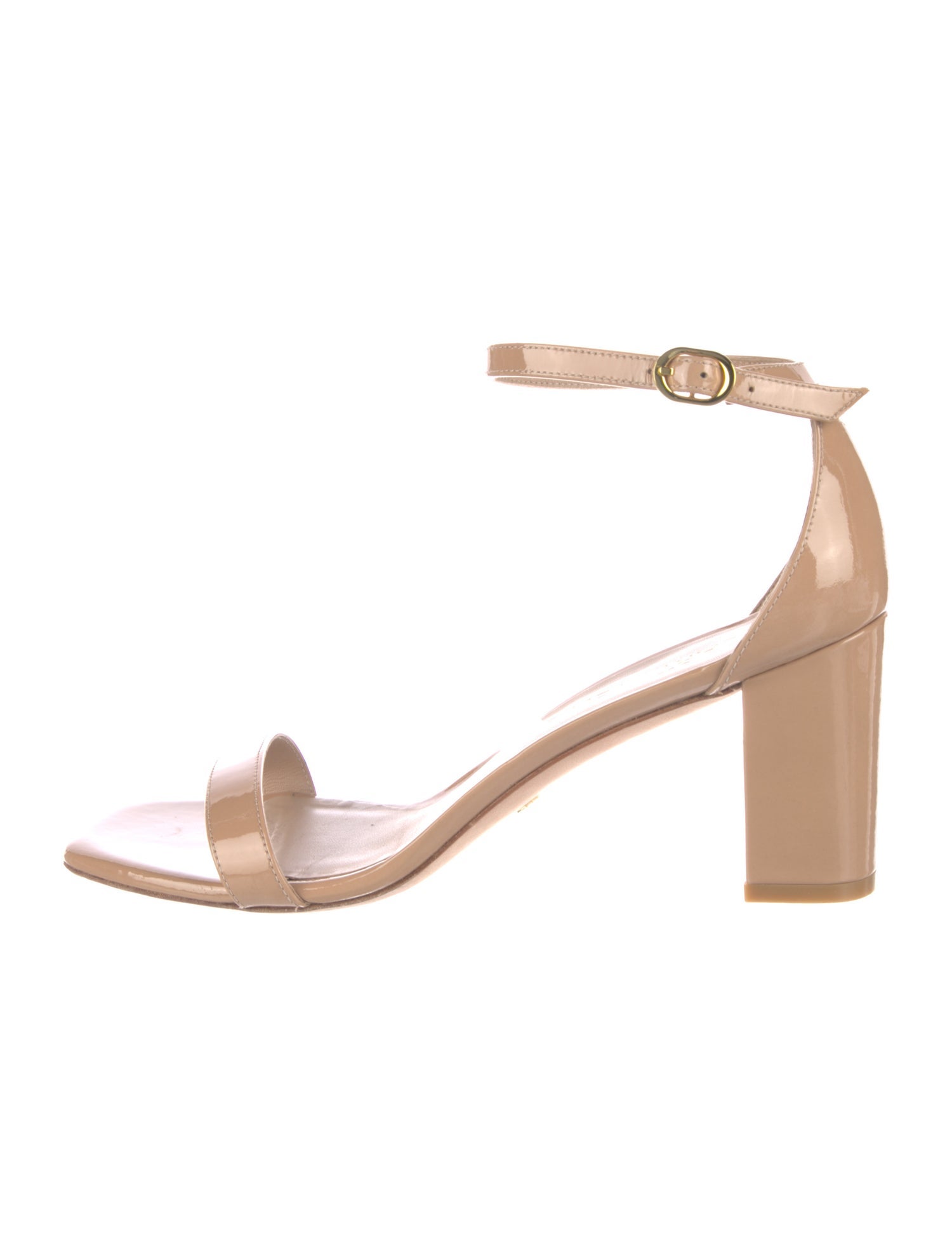 Stuart Weitzman Patent Leather Sandals