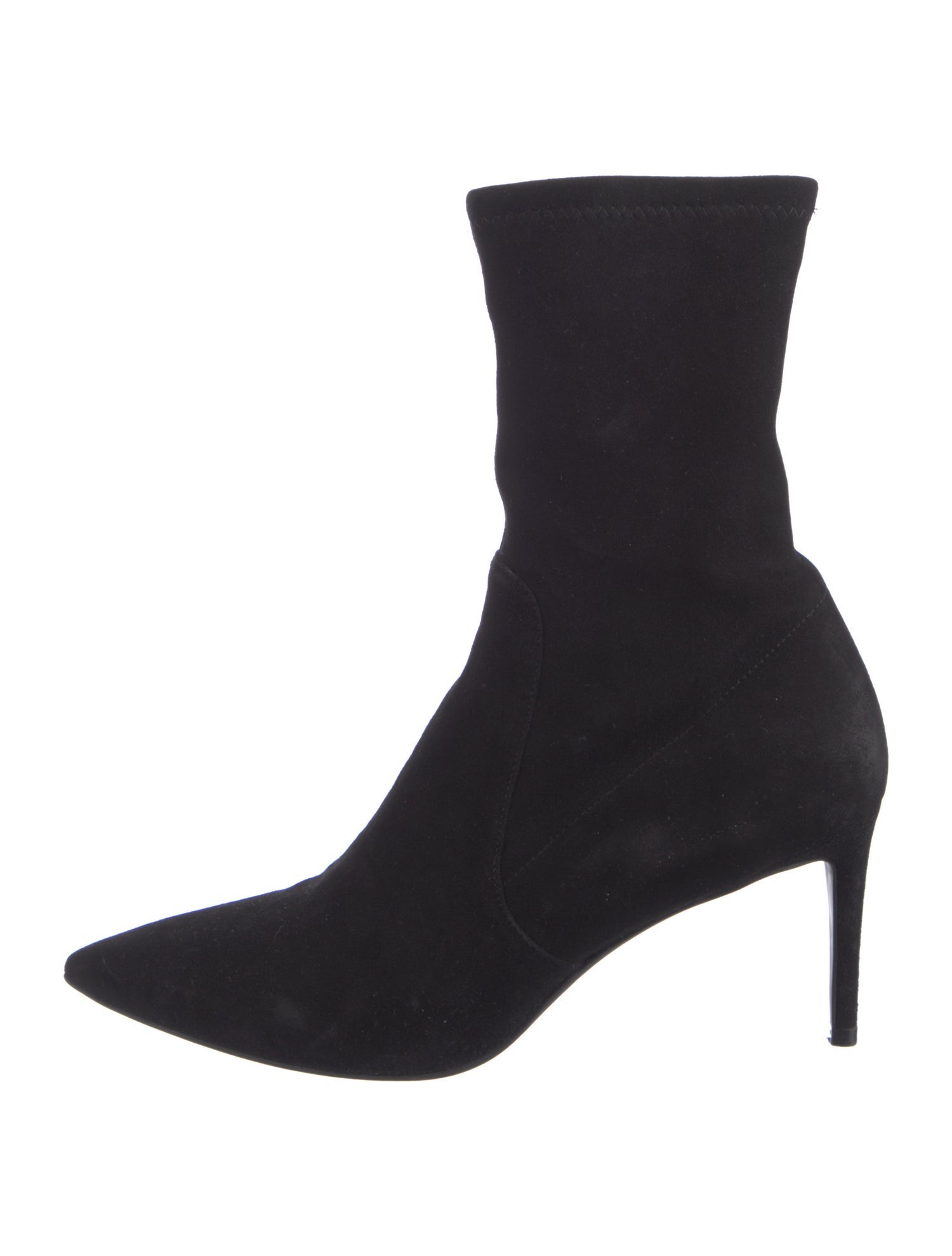 Stuart Weitzman Suede Sock Boots