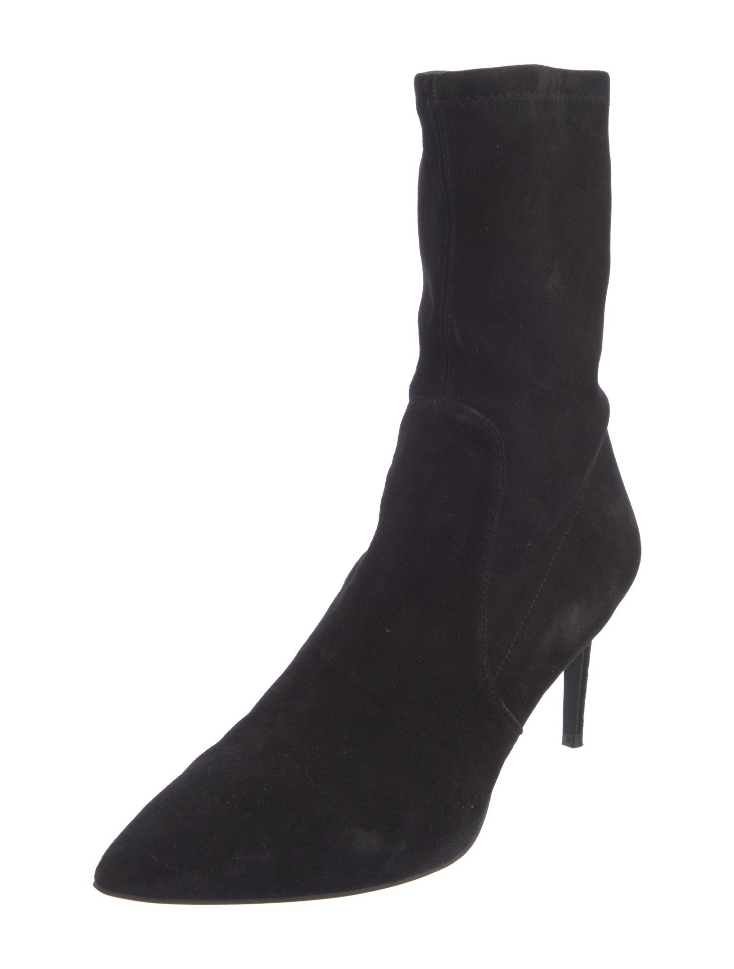 Stuart Weitzman Suede Sock Boots