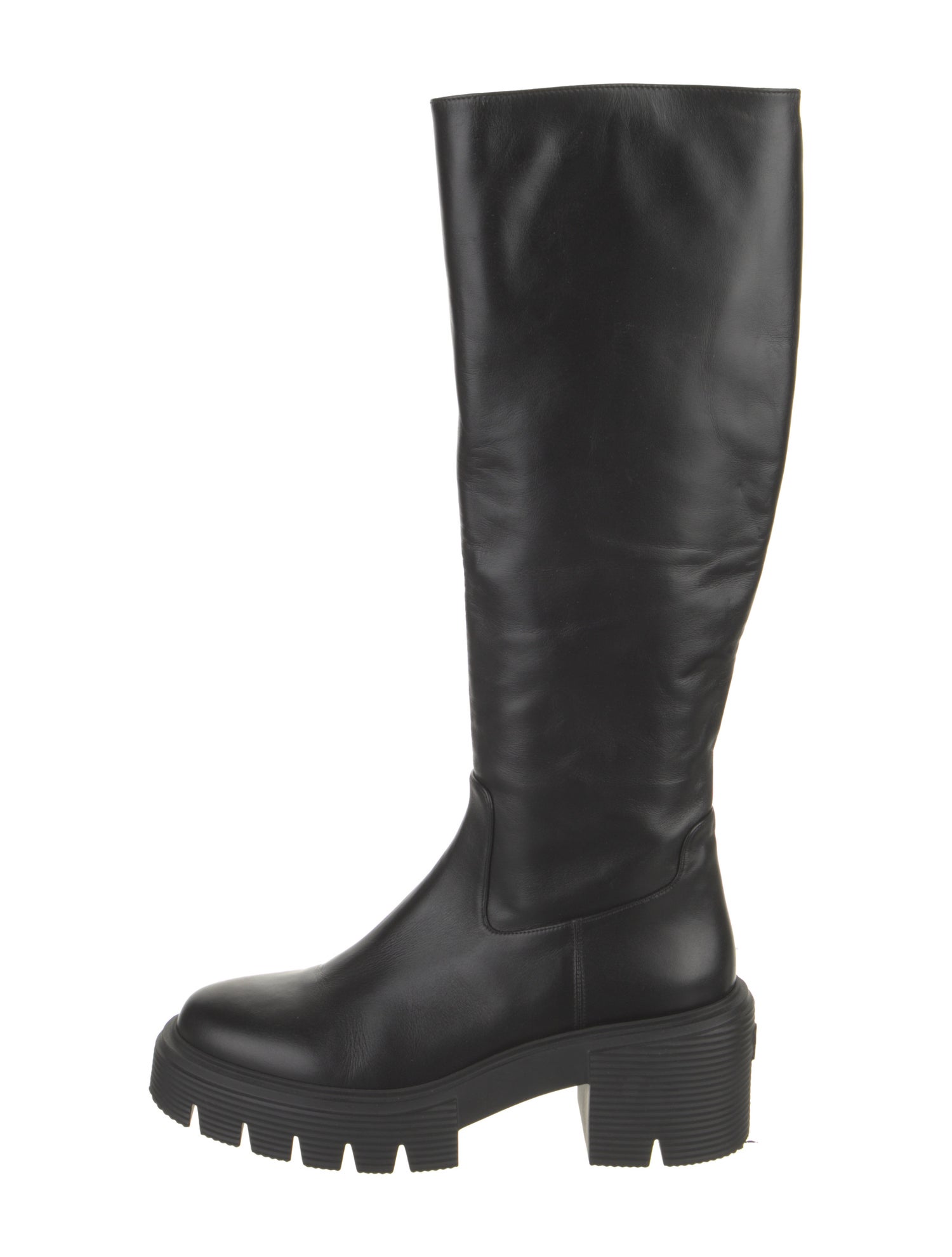 Stuart Weitzman Leather Rain Boots