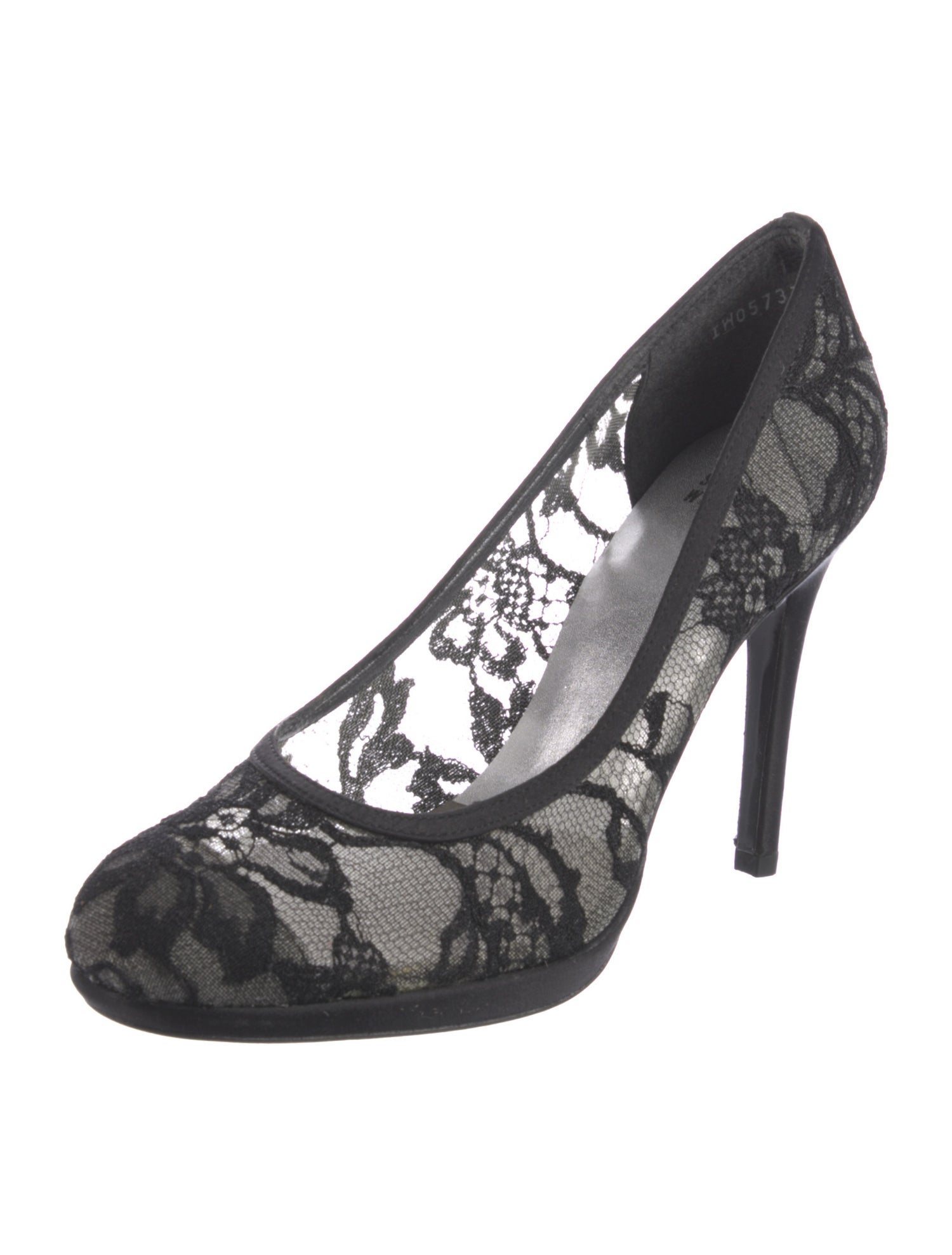 Stuart Weitzman Lace Lace Trim Embellishment Pumps