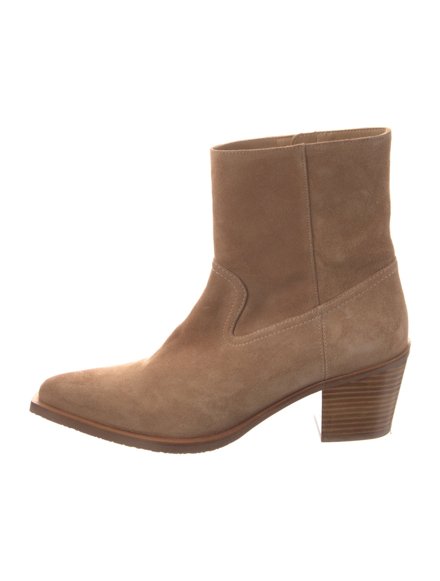 Stuart Weitzman Suede Western Boots