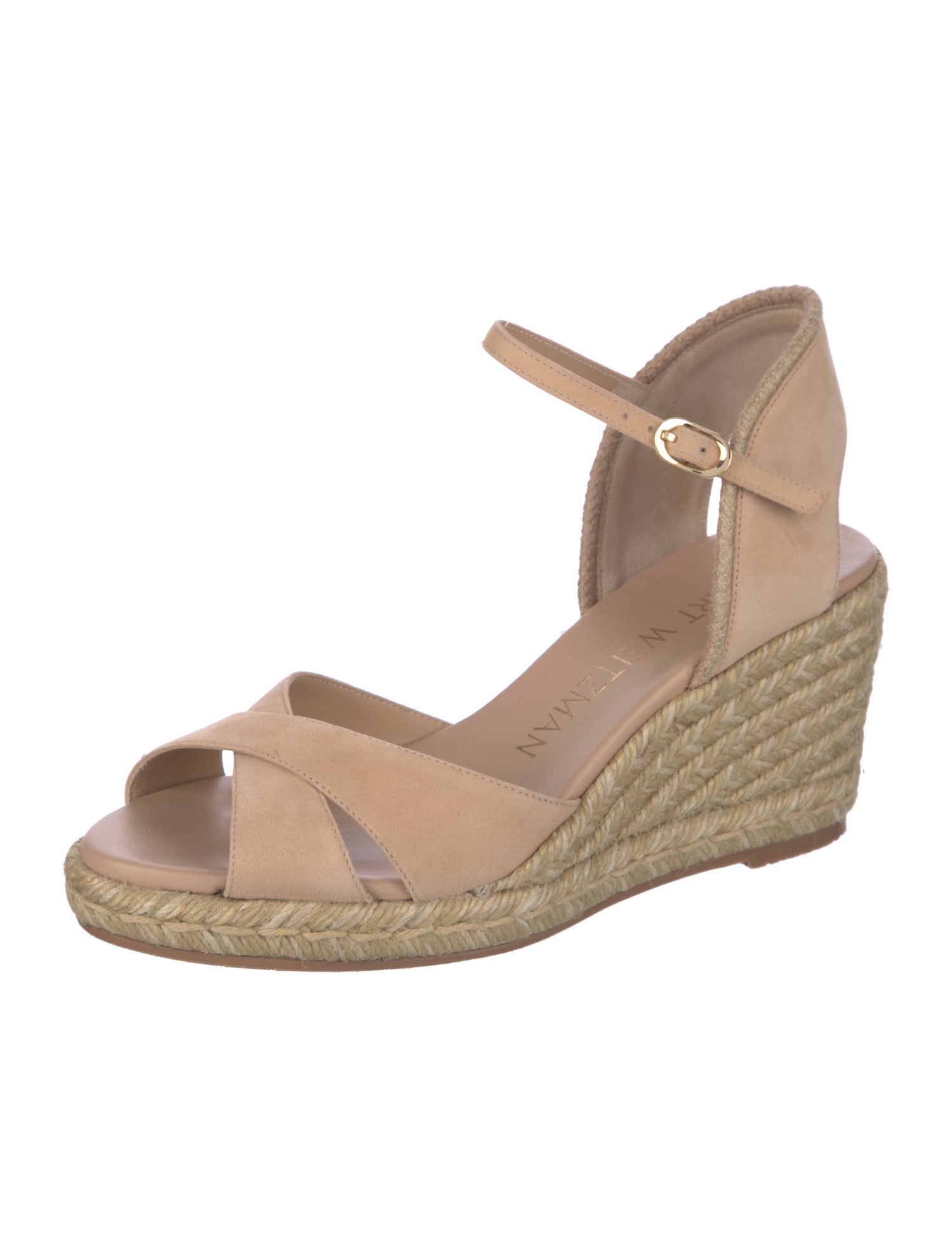 Stuart Weitzman Suede Espadrilles