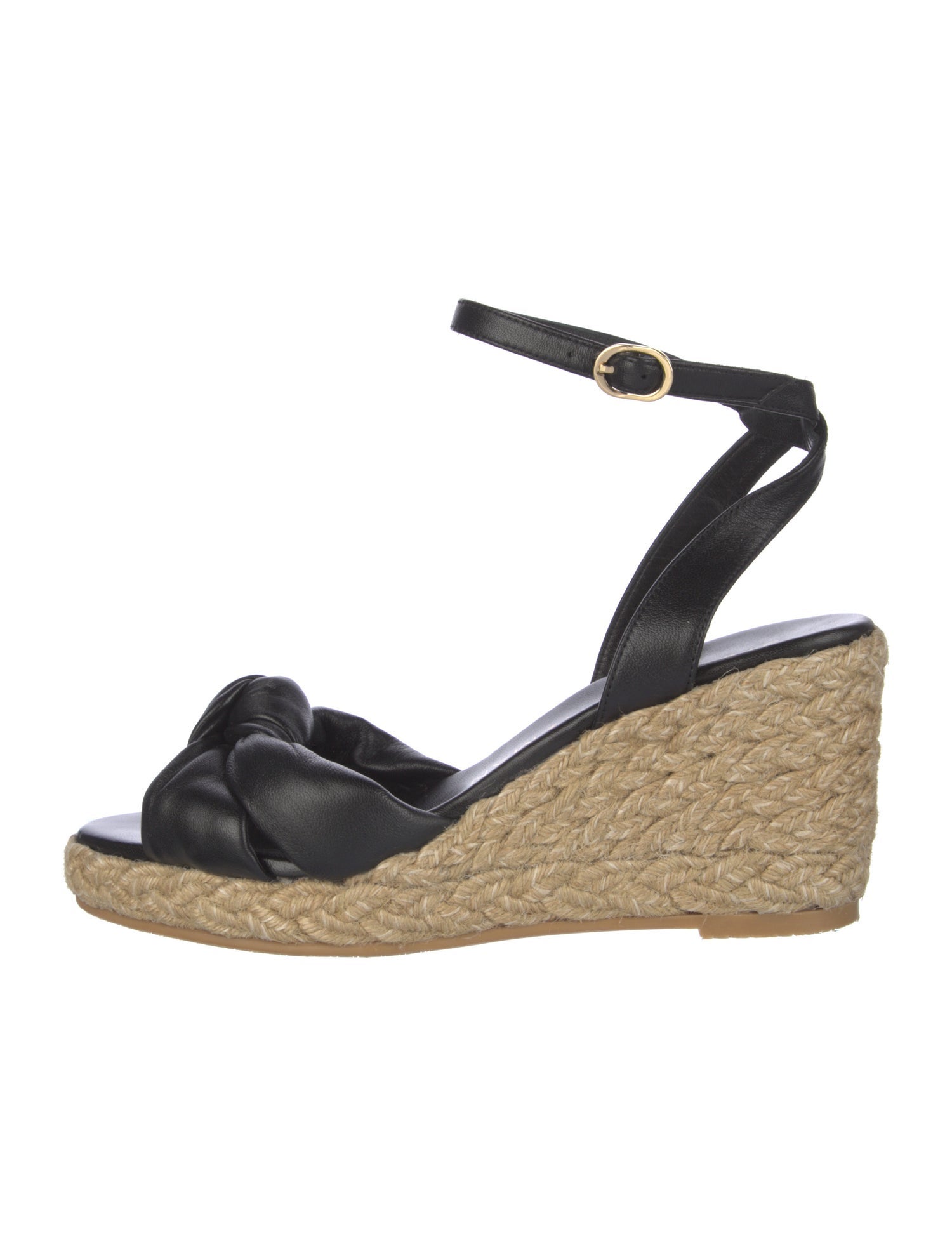 Stuart Weitzman Leather Espadrilles
