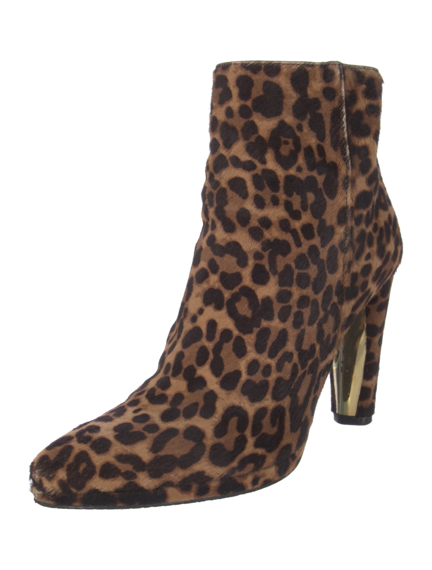 Stuart Weitzman Ponyhair Animal Print Boots
