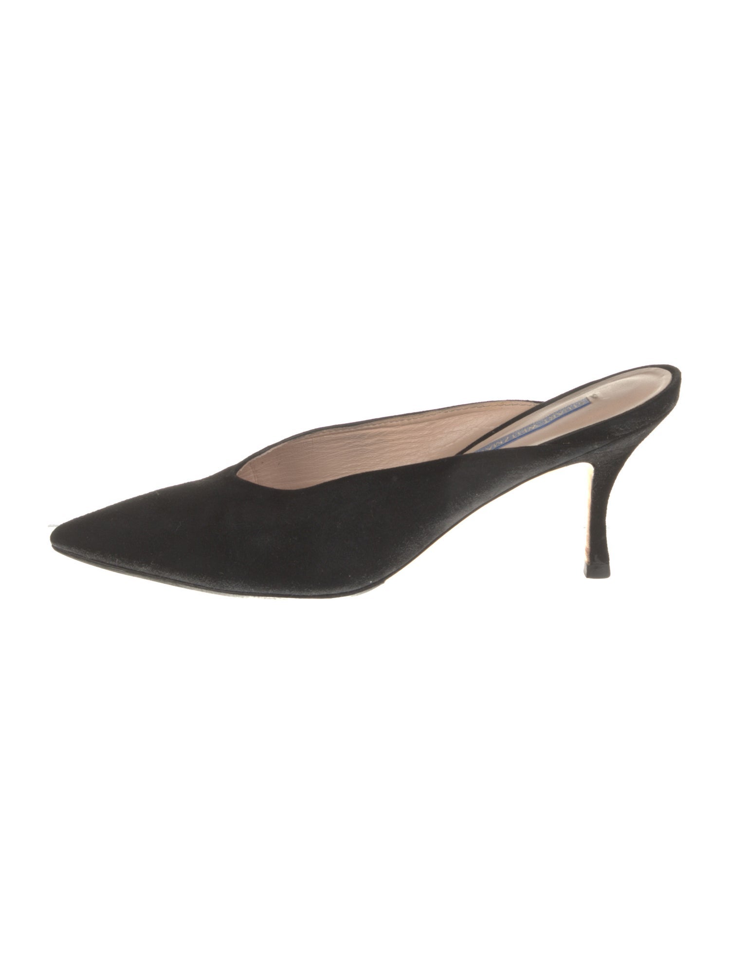 Stuart Weitzman Suede Mules