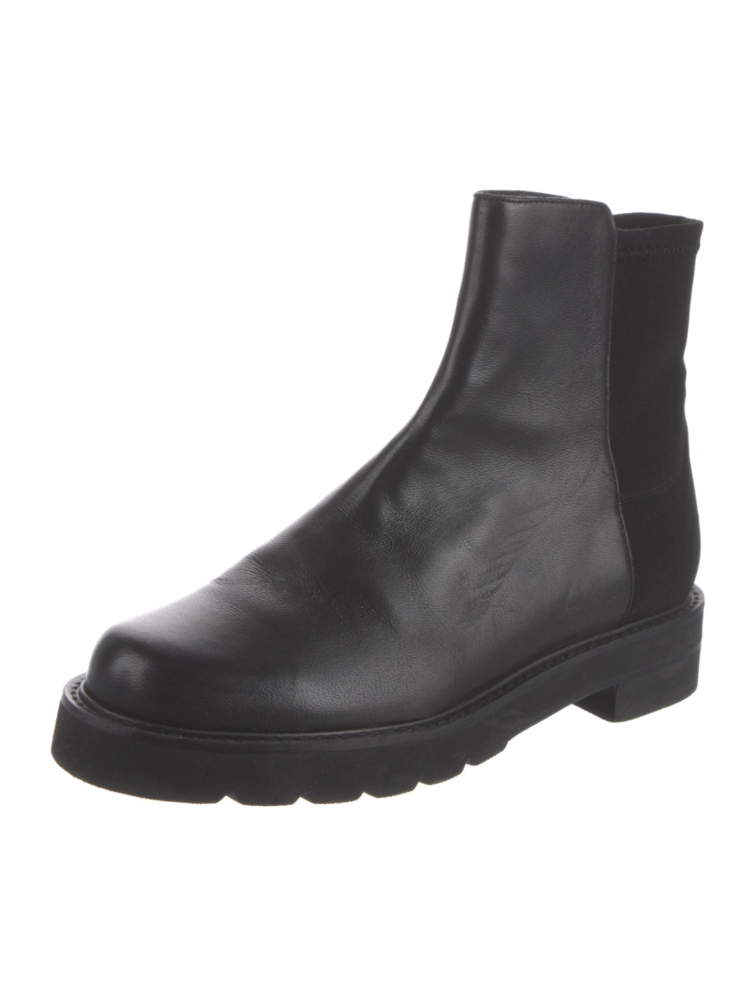 Stuart Weitzman Leather Chelsea Boots