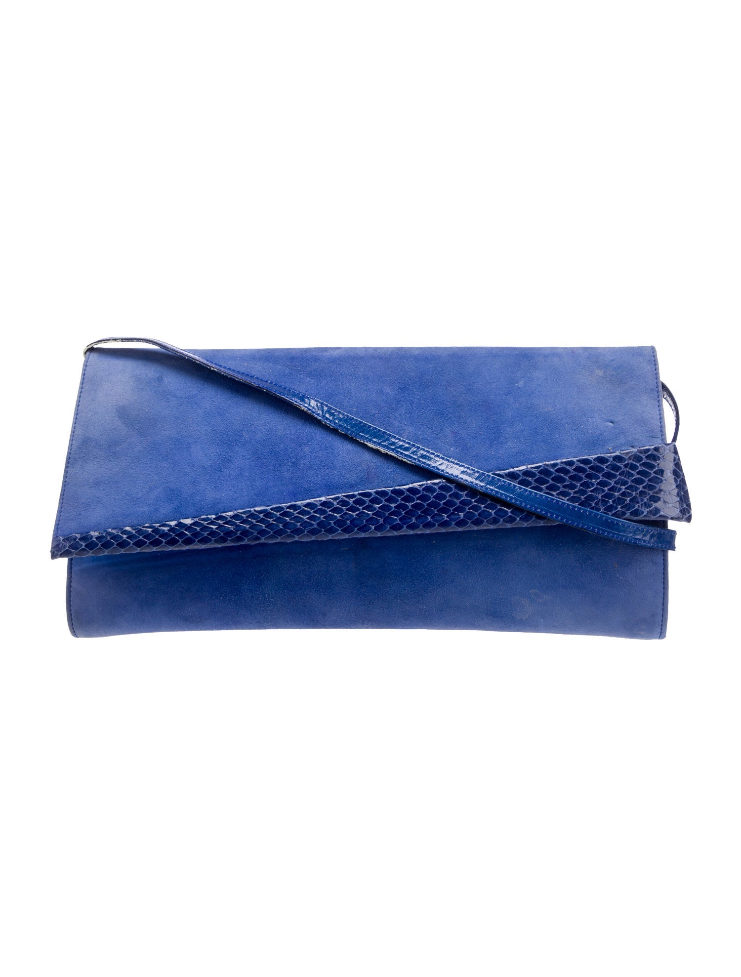 Stuart Weitzman Suede Clutch