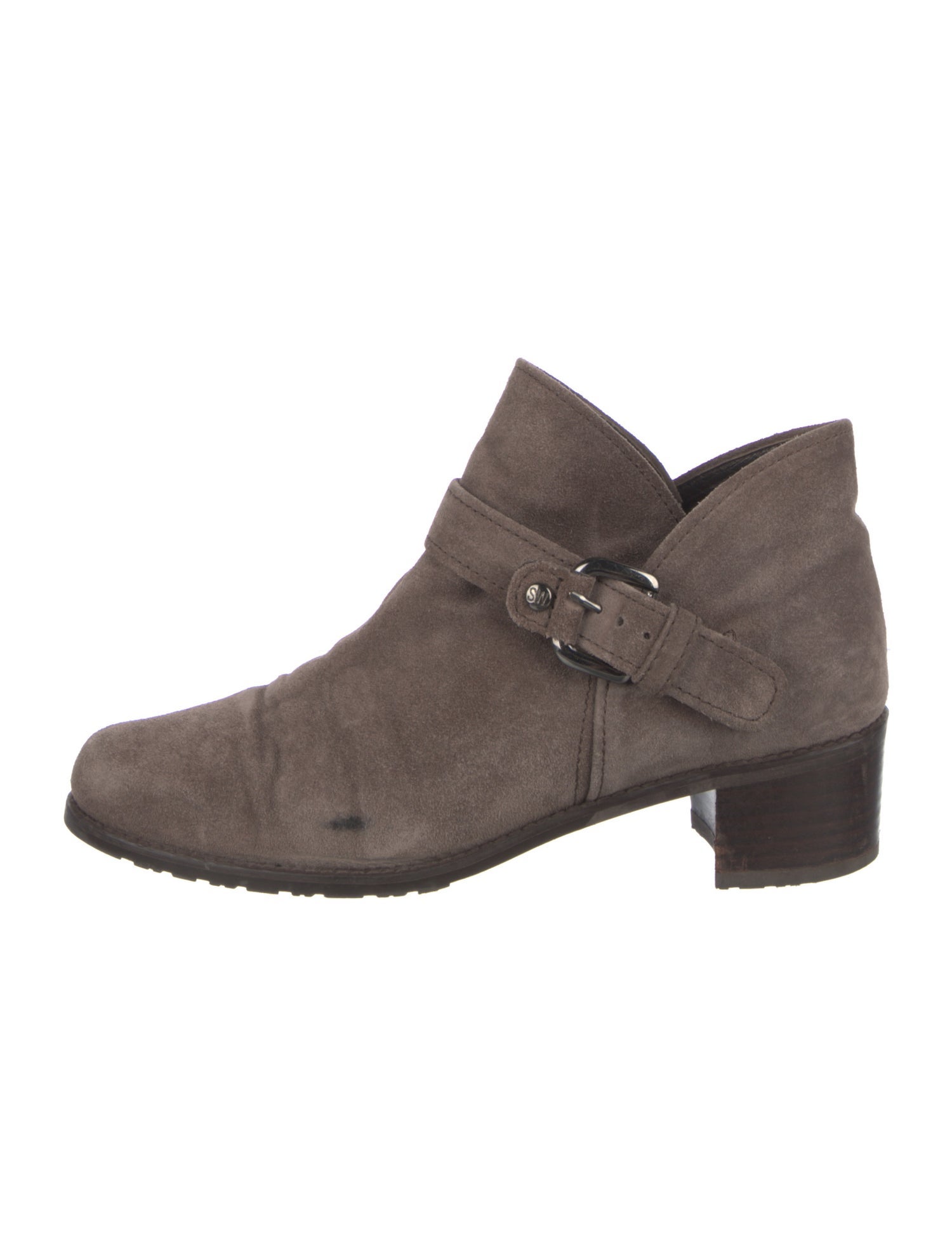Stuart Weitzman Suede Moto Boots