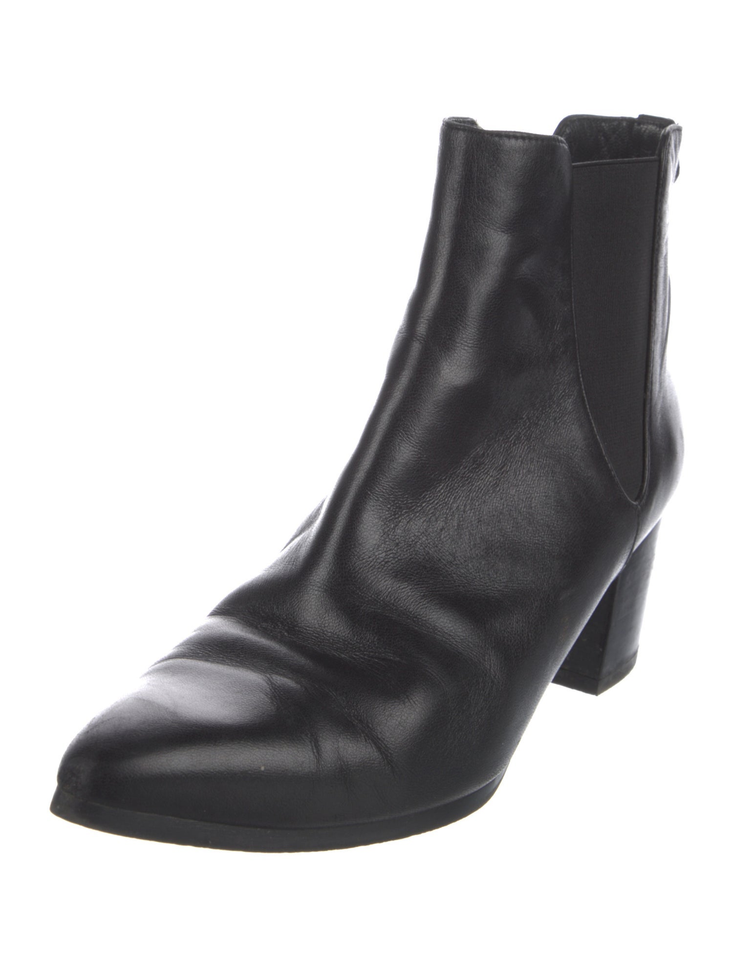 Stuart Weitzman Leather Chelsea Boots