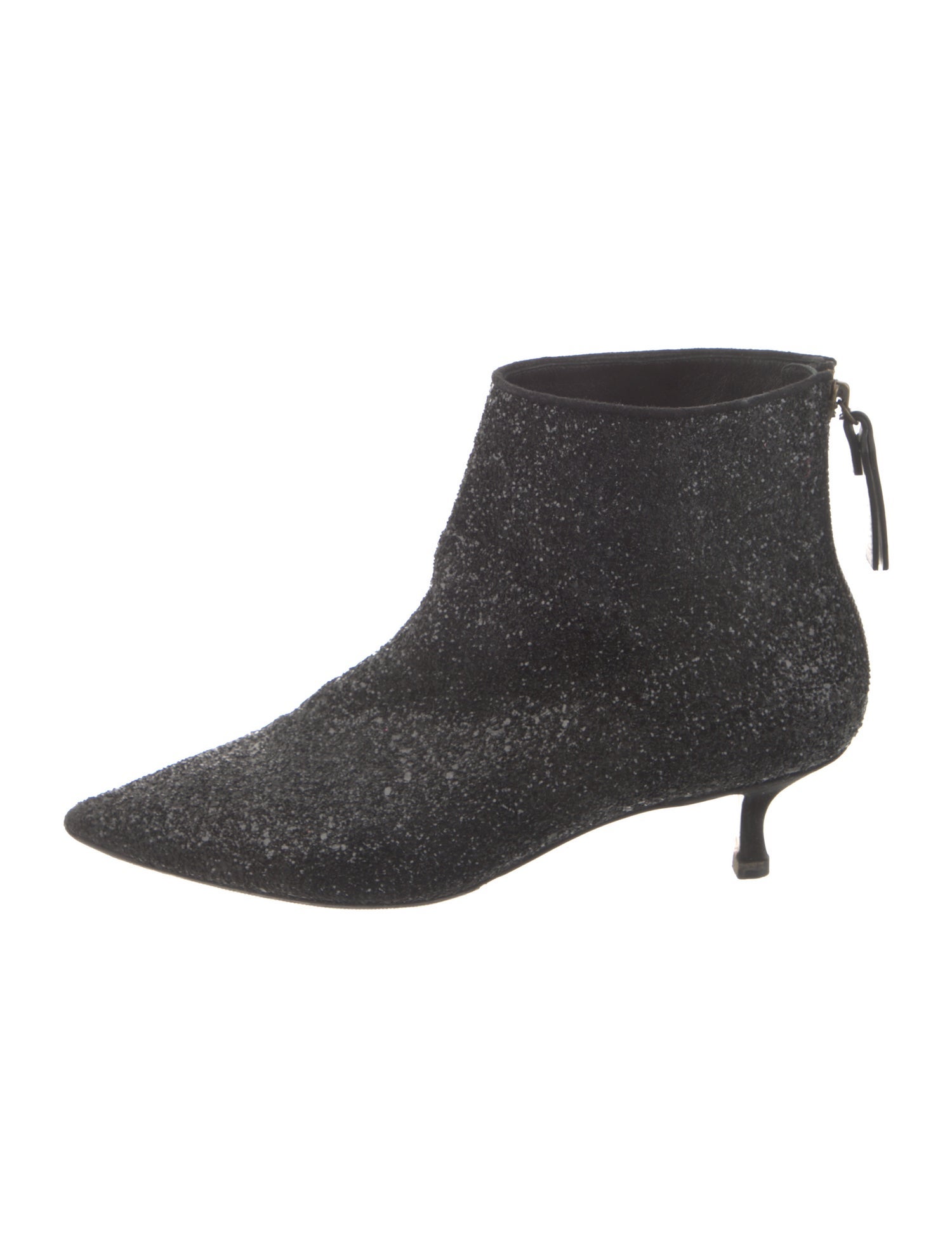 Stuart Weitzman Glitter Animal Print Boots