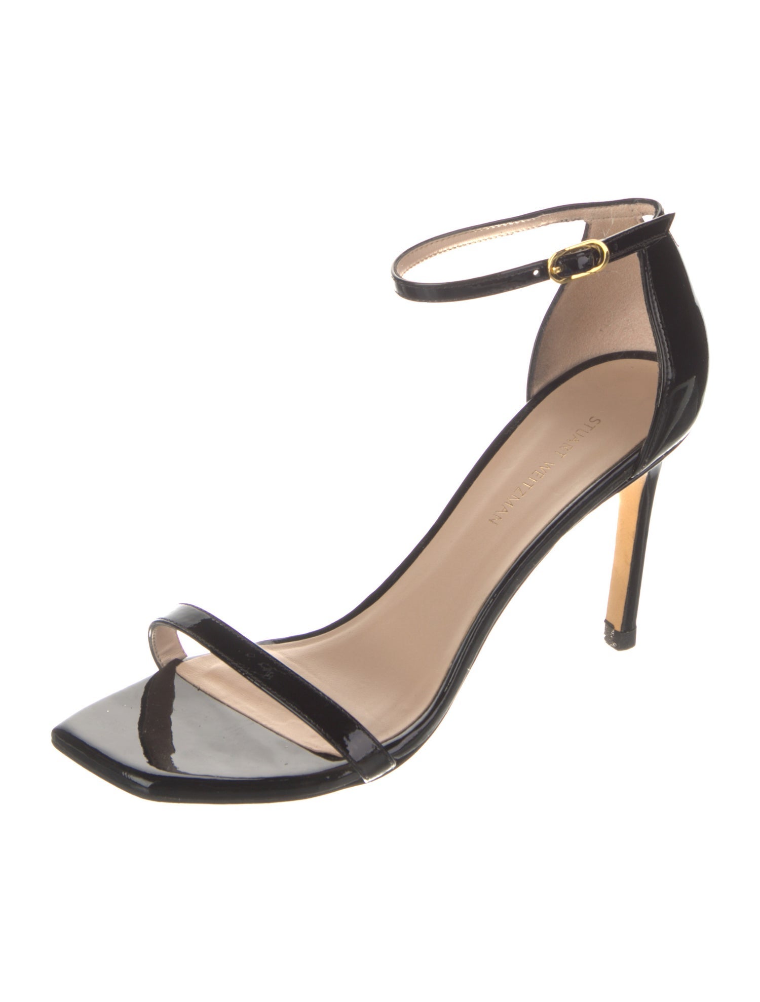 Stuart Weitzman Patent Leather Sandals