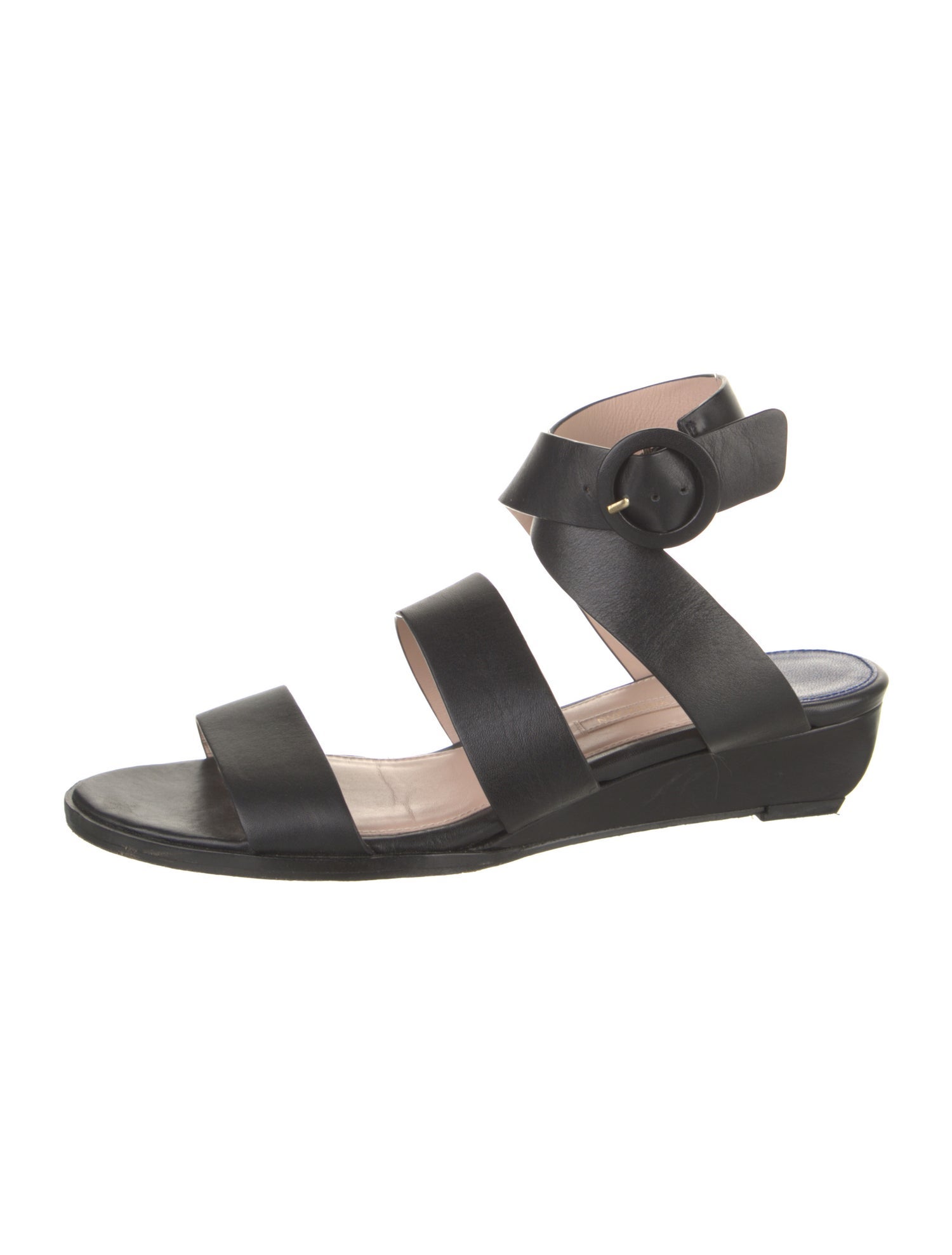 Stuart Weitzman Leather Gladiator Sandals