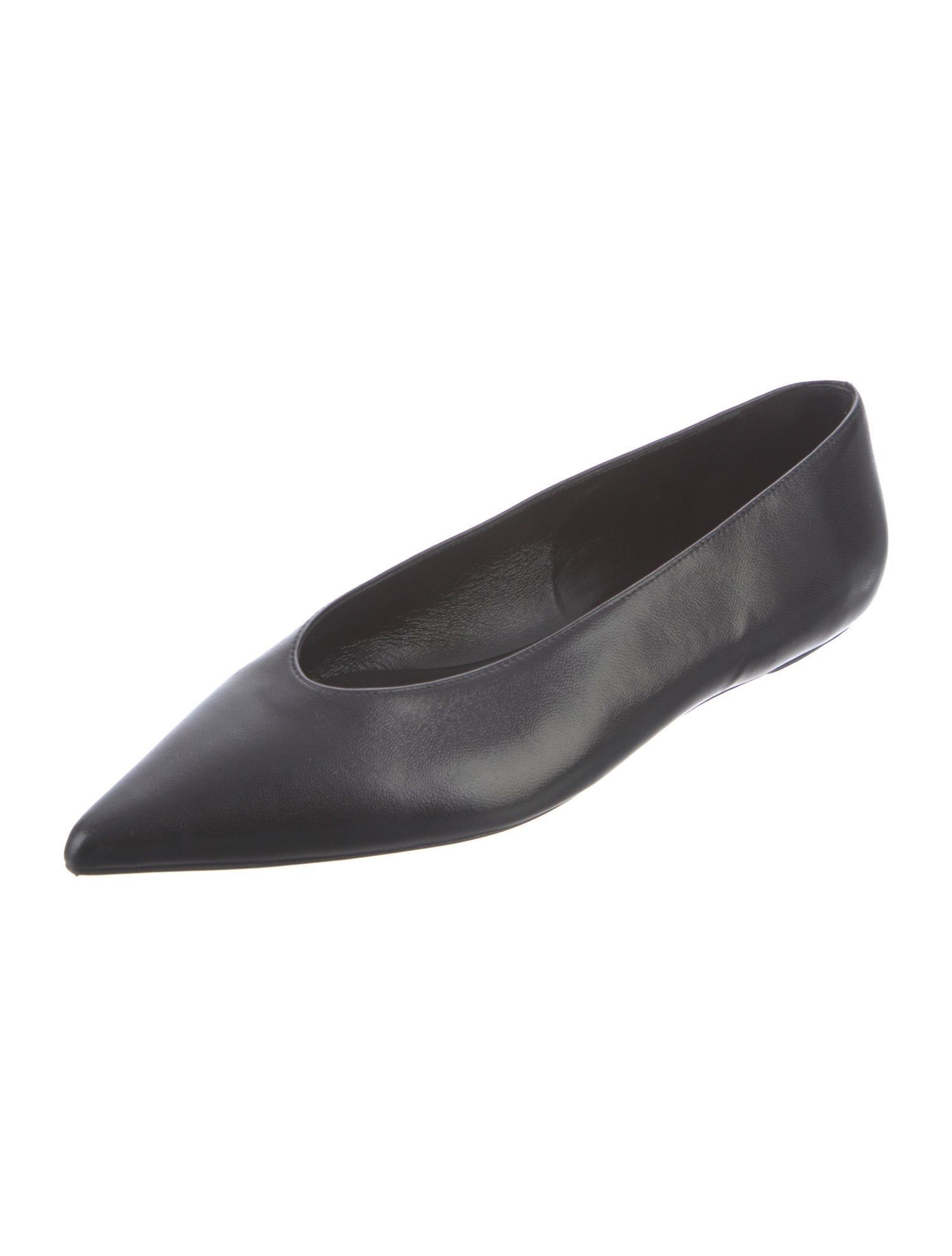 Stuart Weitzman Leather Ballet Flats