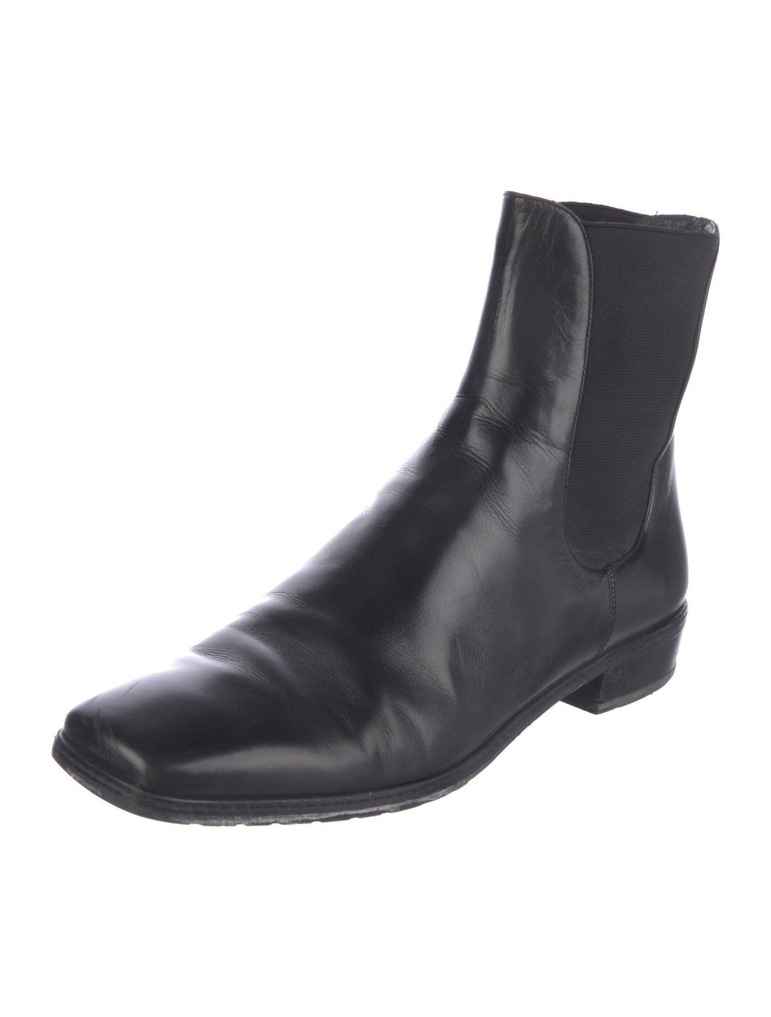Stuart Weitzman Leather Chelsea Boots