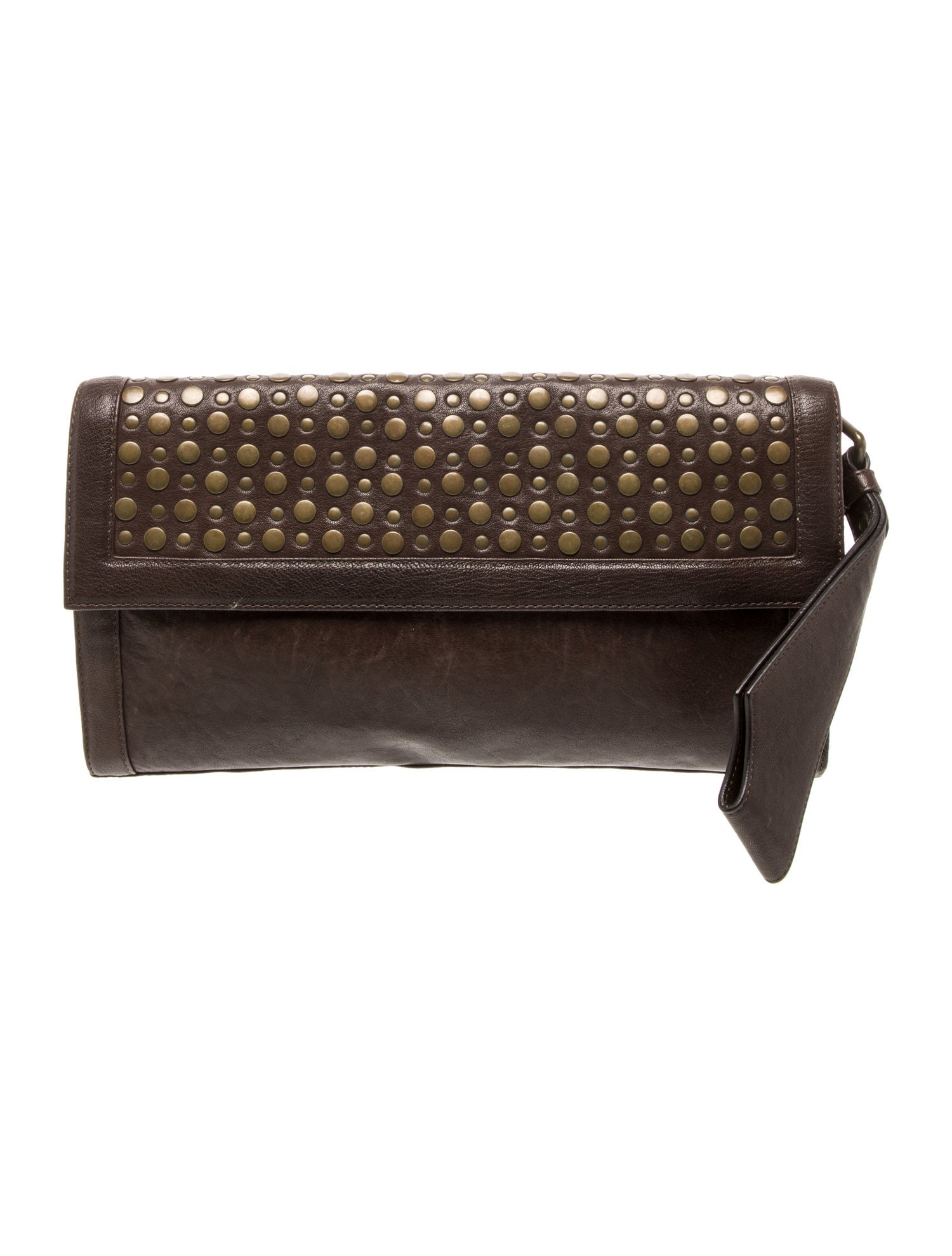 Stuart Weitzman Leather Clutch