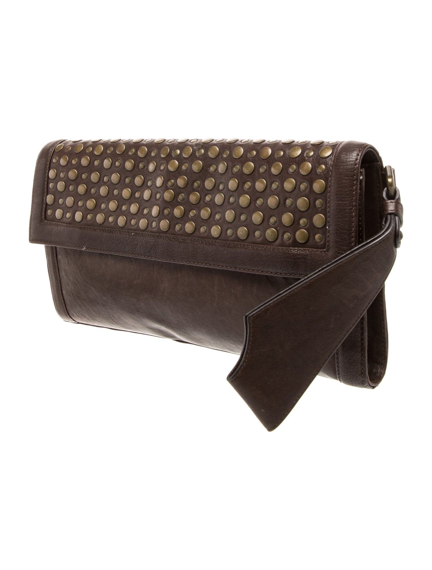 Stuart Weitzman Leather Clutch