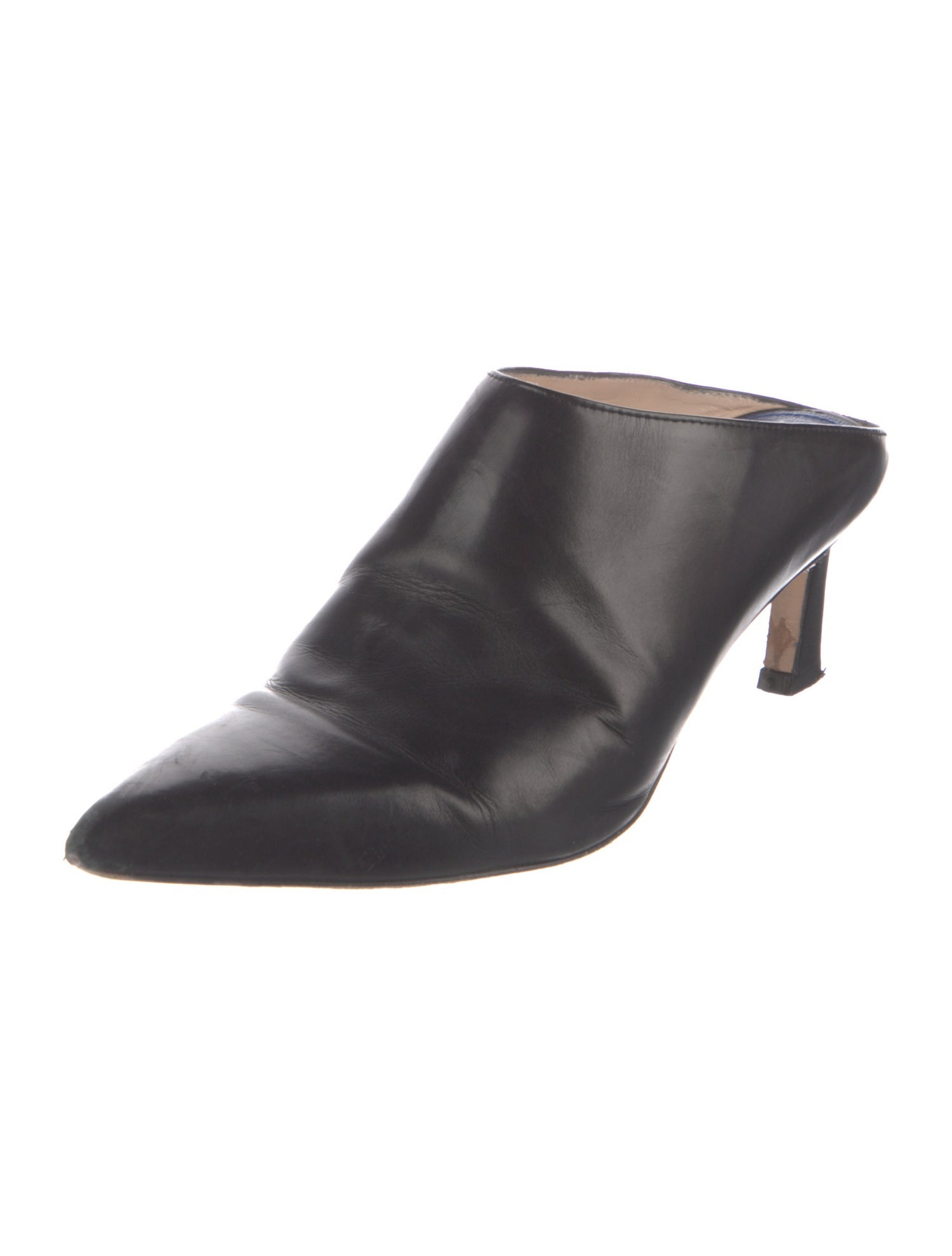 Stuart Weitzman Leather Mules